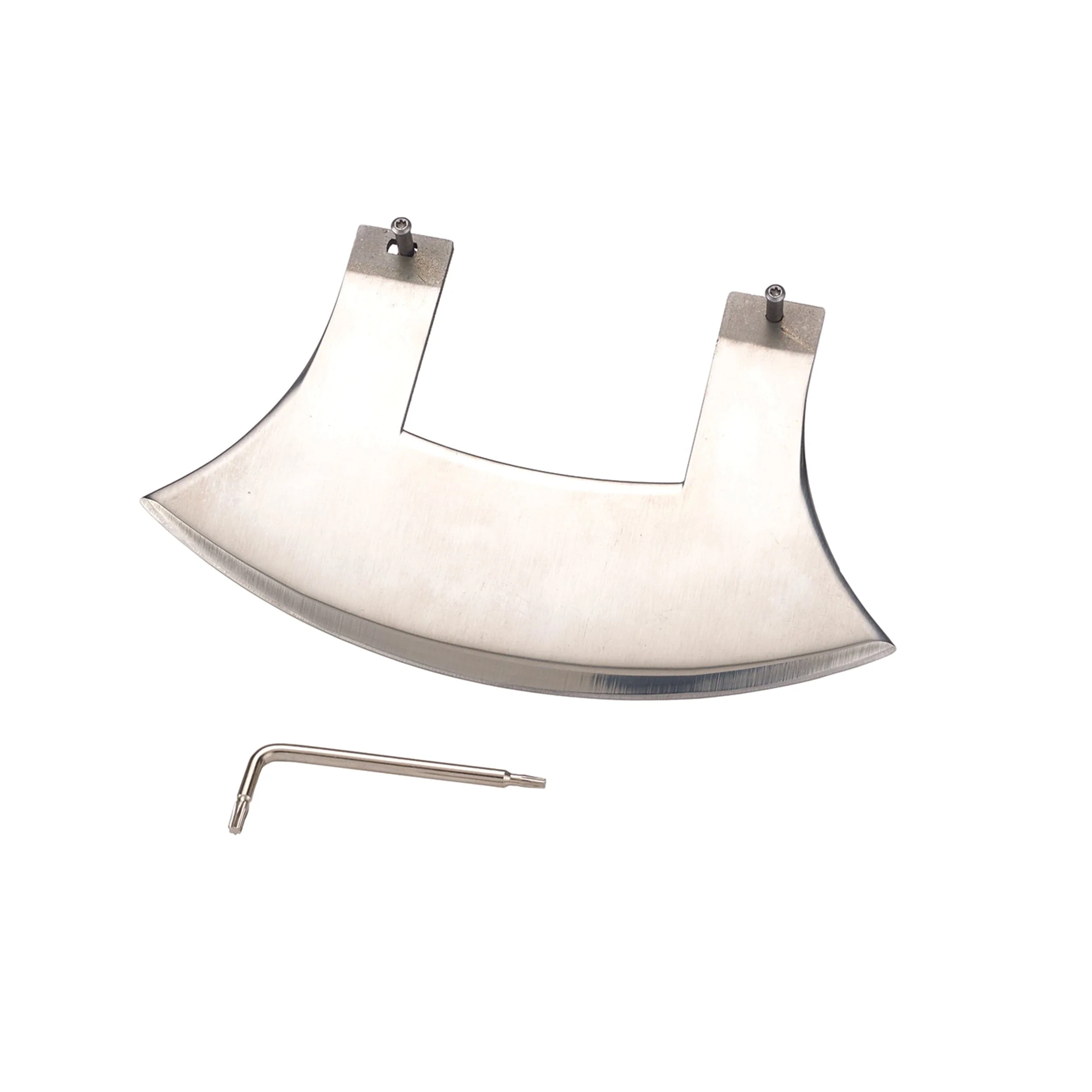 Ulu Knife - 440C SS - Unfinished Kit - Image 1