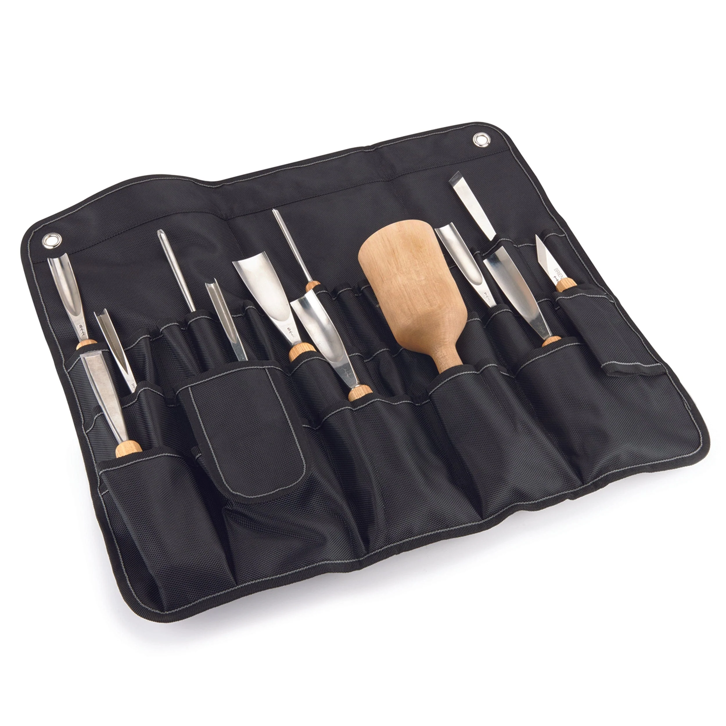 30 Pocket Tool Roll - Black - Image 3