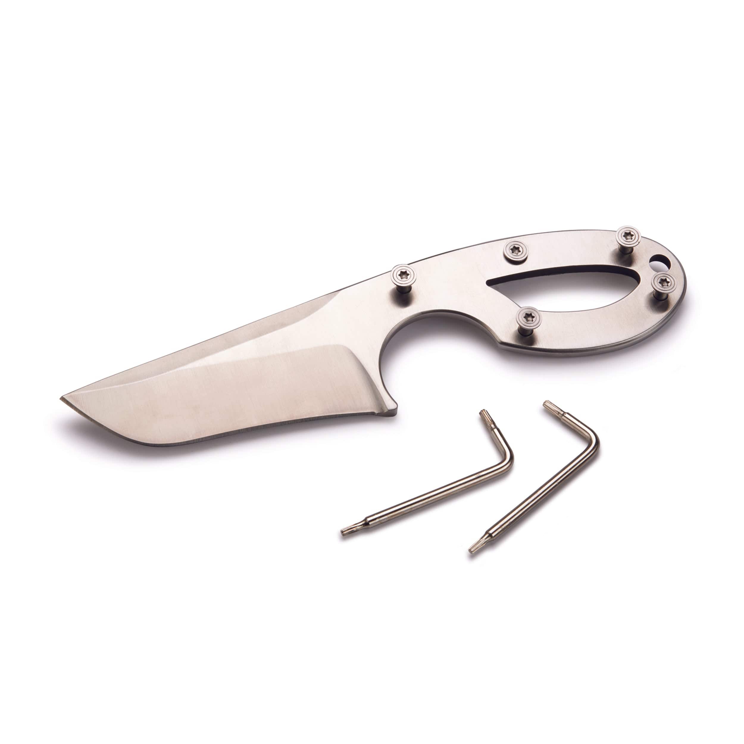 Modified Fixed Blade Skinner Knife for Hunting and Fishing - 6-3/4" - Unfinished Kit - Image 1