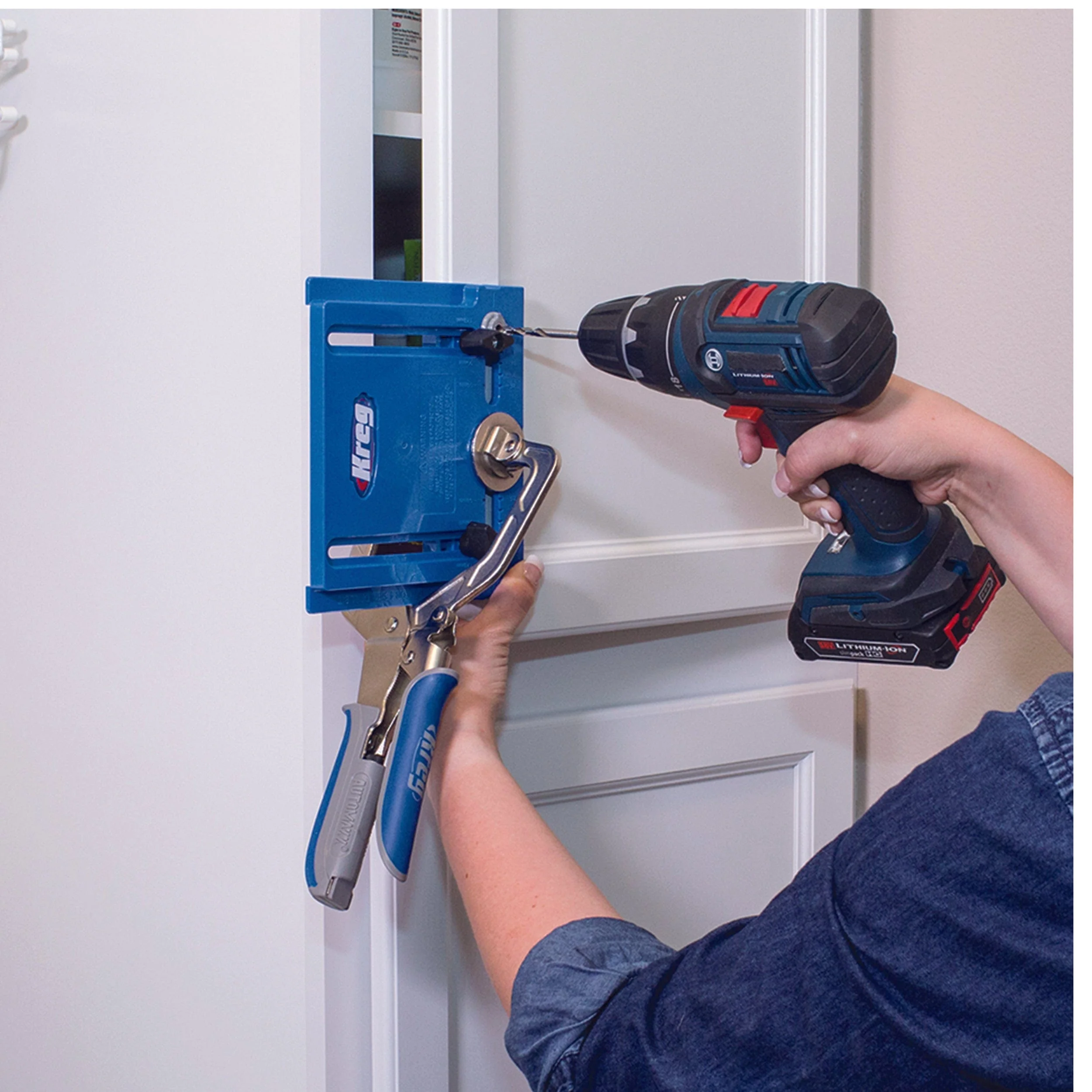 Cabinet Hardware Drilling Jig - Image 3