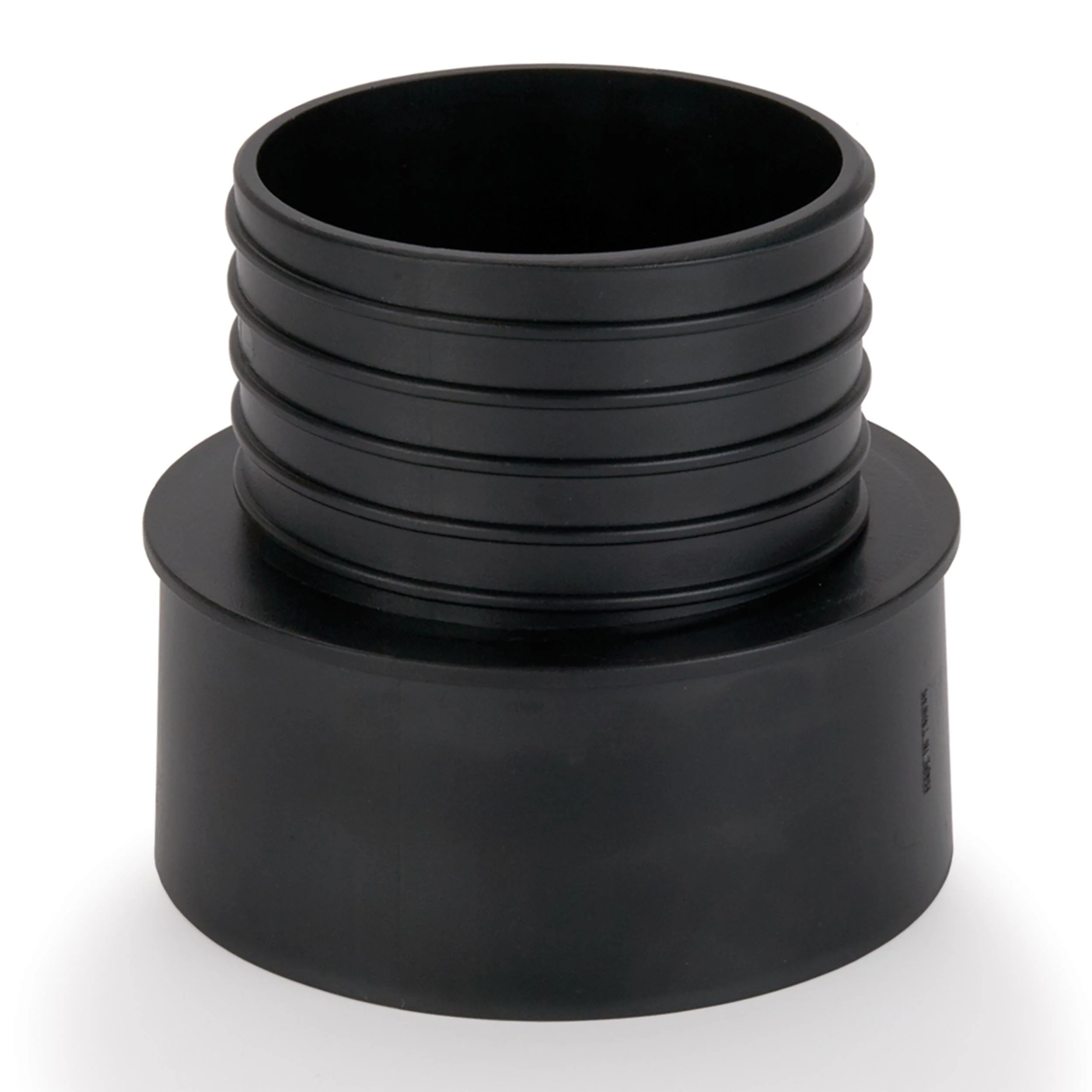 Quick-Connect Reducer Dust Collection Fitting -Fits 5″ OD Port to 4″ Diameter Hose