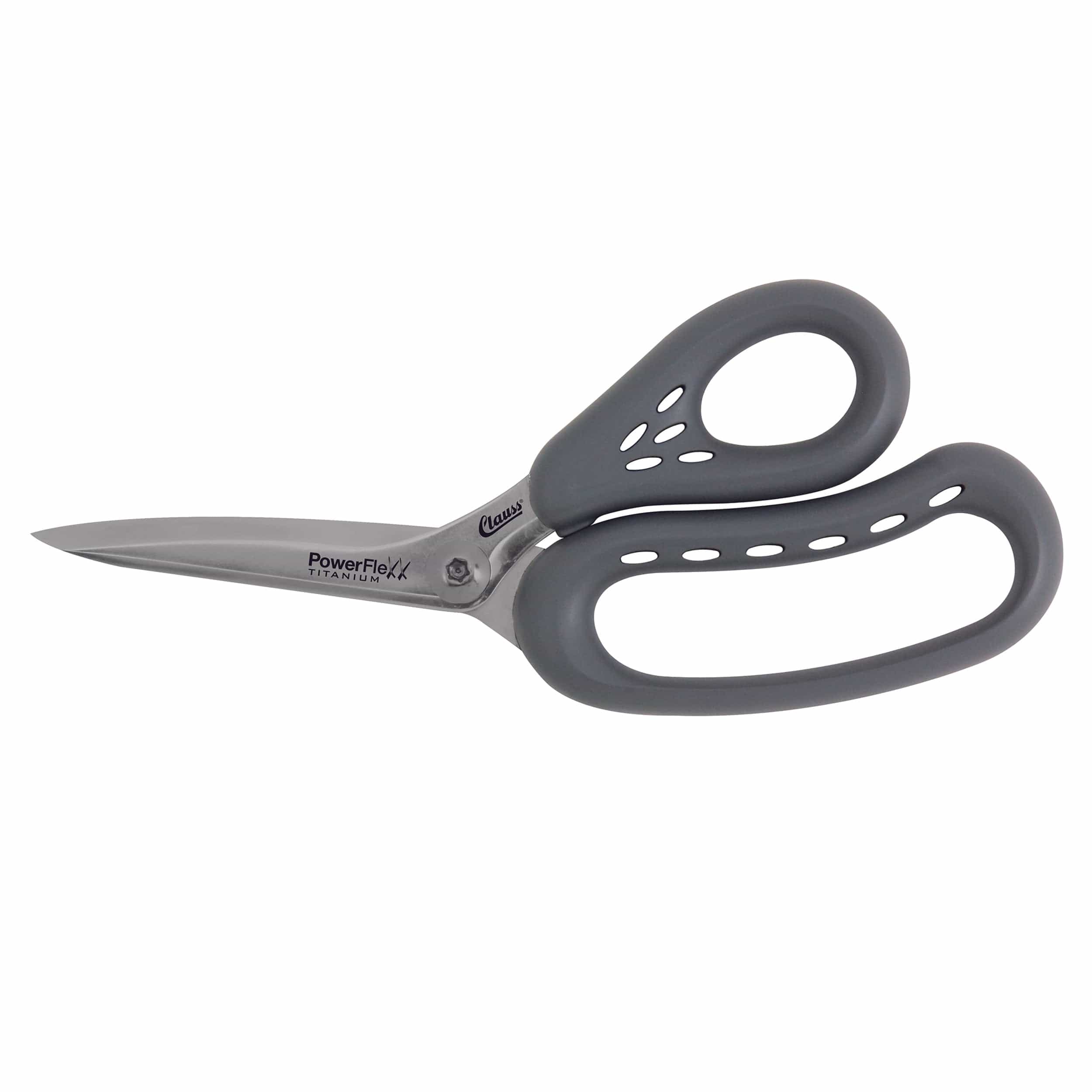 9″ PowerFlexx Titanium Shop Scissors with Ergonomic Grip