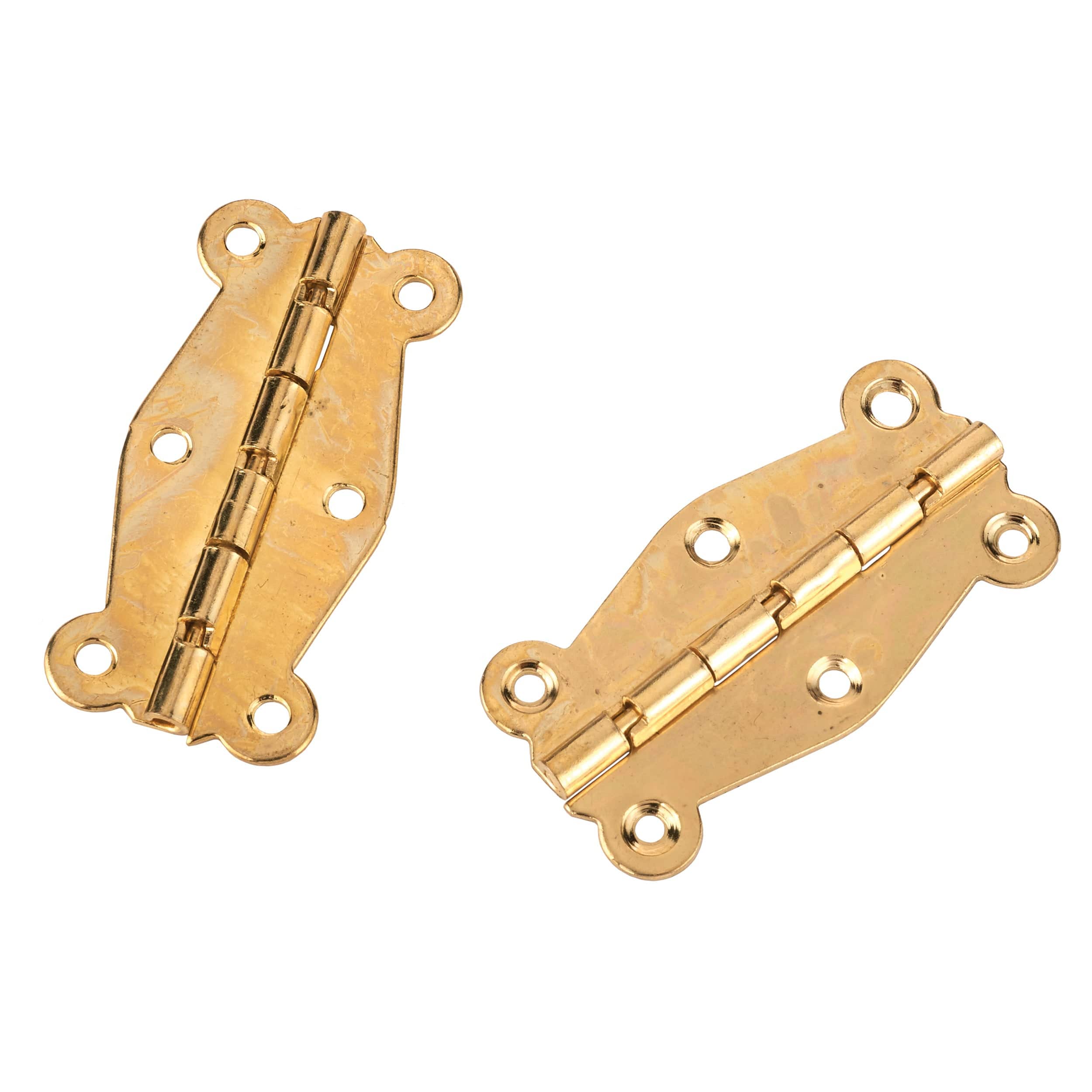 Decorative Box Hinge with Screws - Pair - Image 3