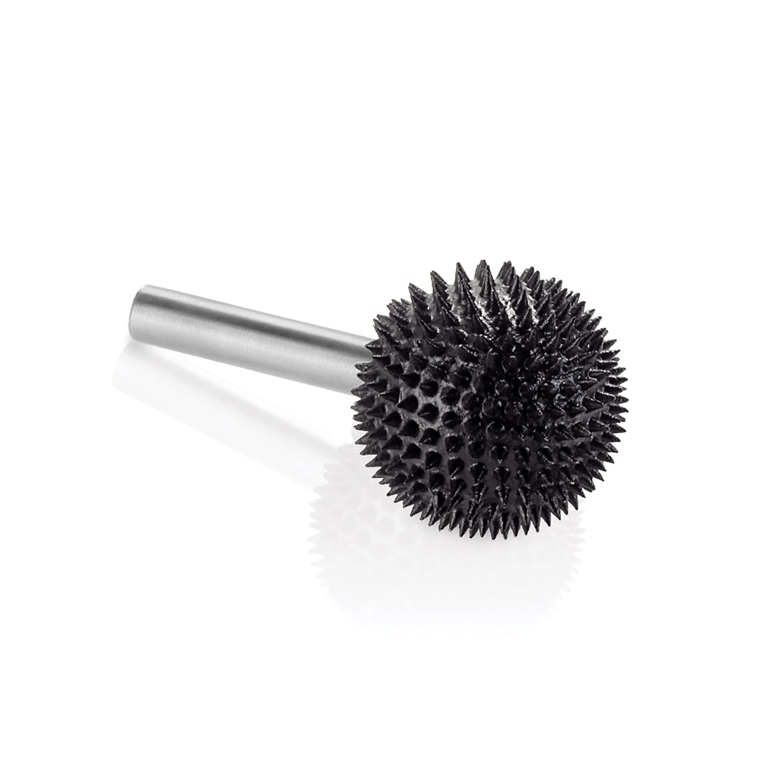 Extreme Sphere Burr, 1/4″ Shaft, Very Coarse (1″ x 1″)