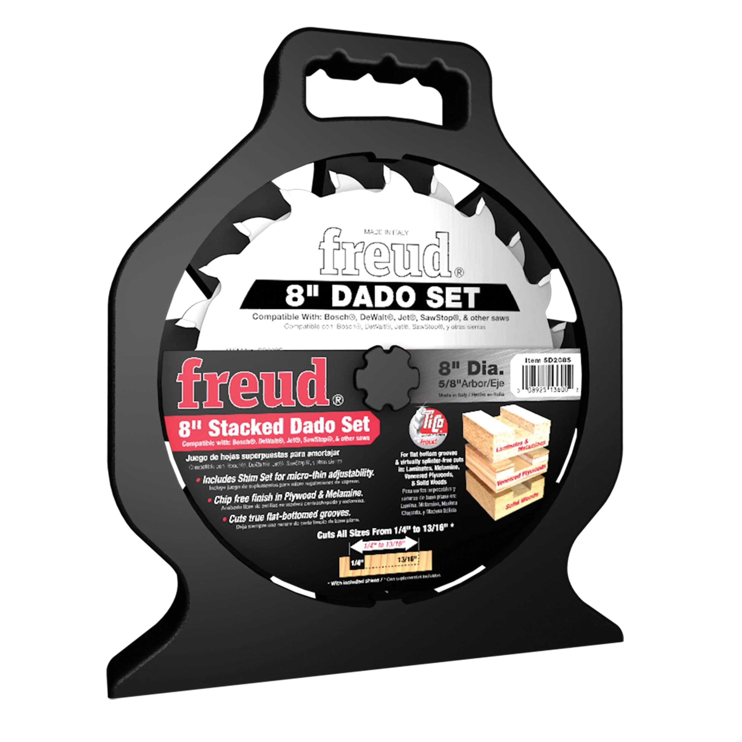 8" Stacked Dado Set for All Saws - Image 2
