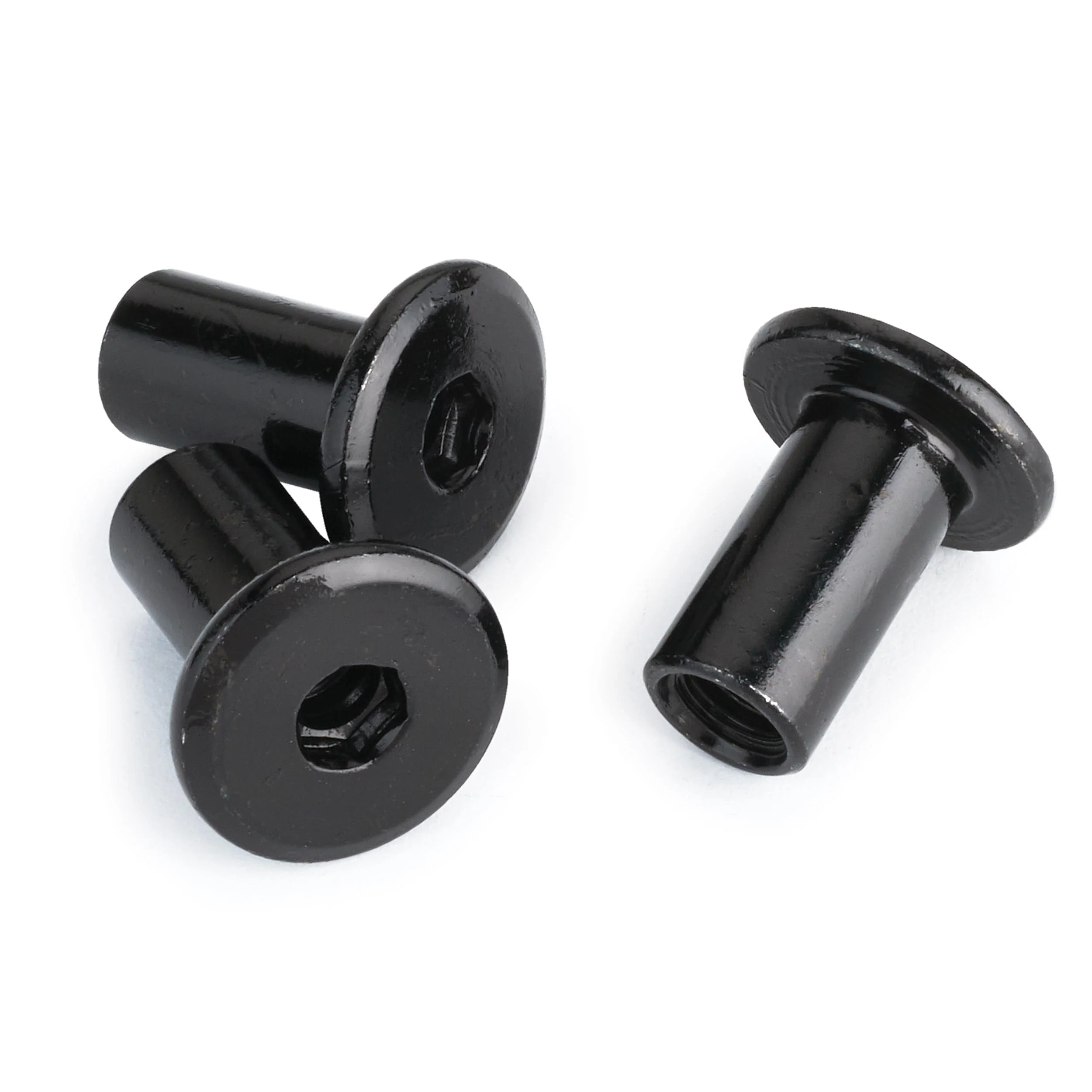 Knock Down Joint Connector Cap Nut – 1/4″ x 20 TPI – 8 Piece
