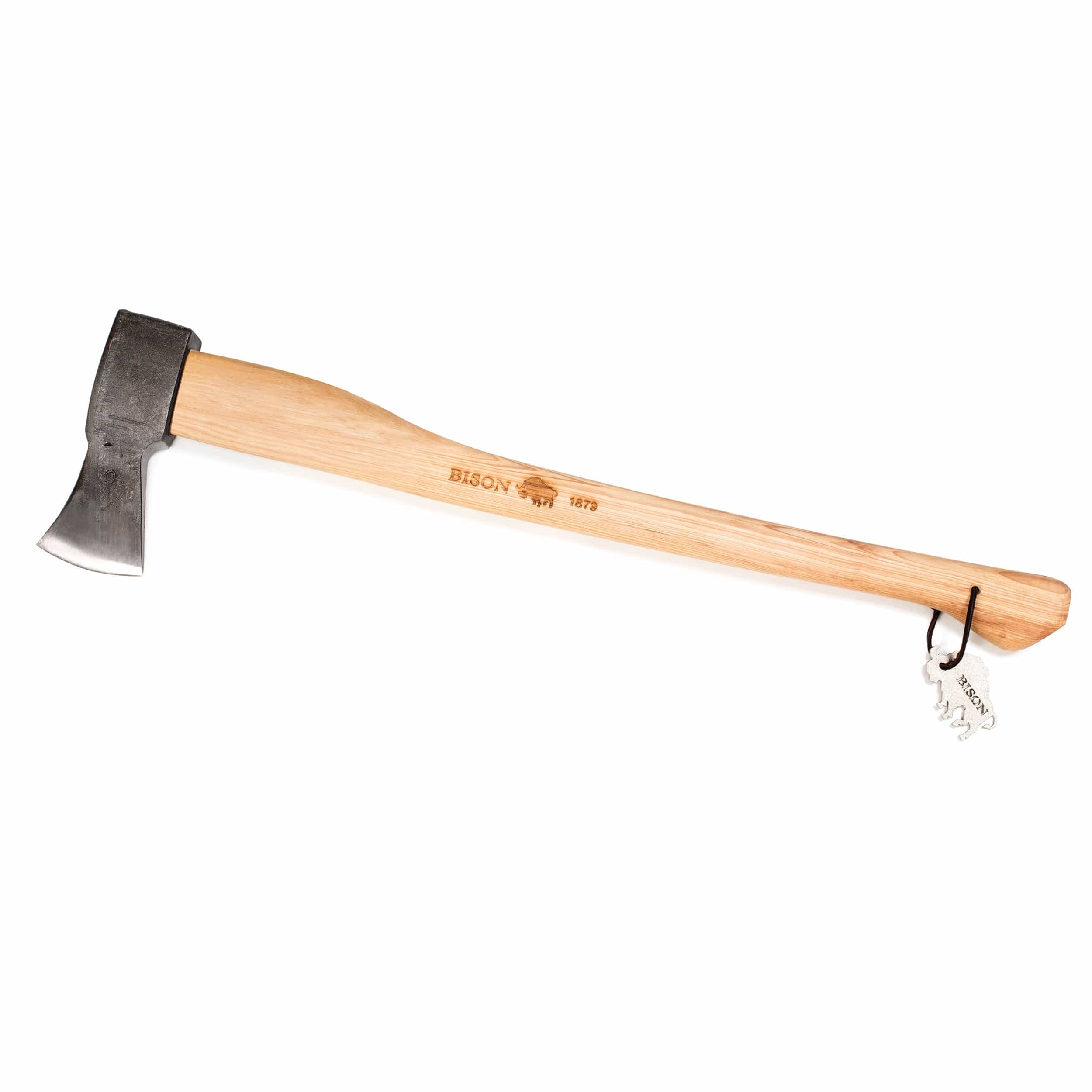 Splitting Axe for Camping and Outdoor Adventure with Leather Sheath- 31.5″ Handle