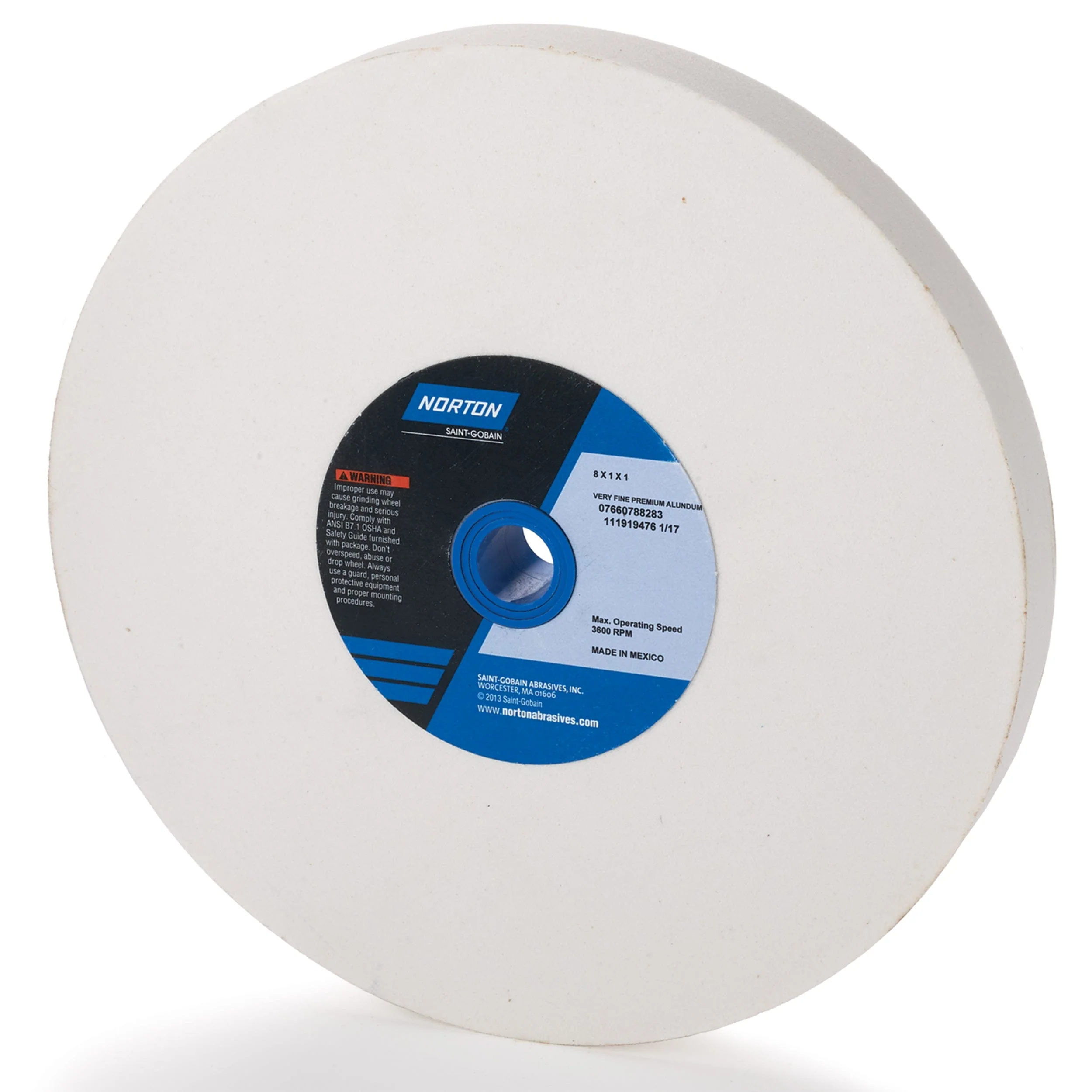 Aluminum Oxide Grinding Wheel – 8″ x 1″ x 1 ” – 150 Grit