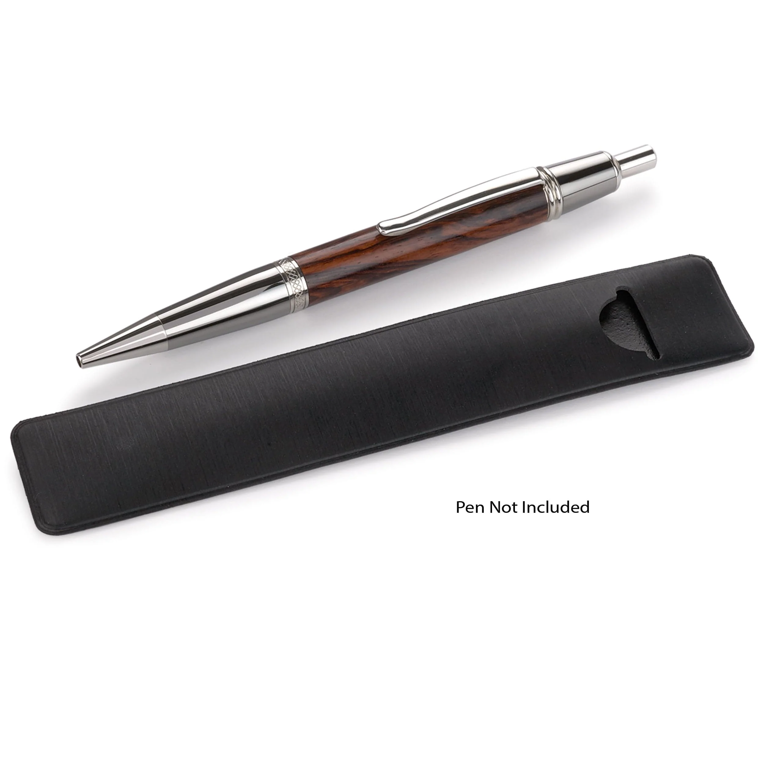 Black Vinyl Pen Sleeves – 5 Piece