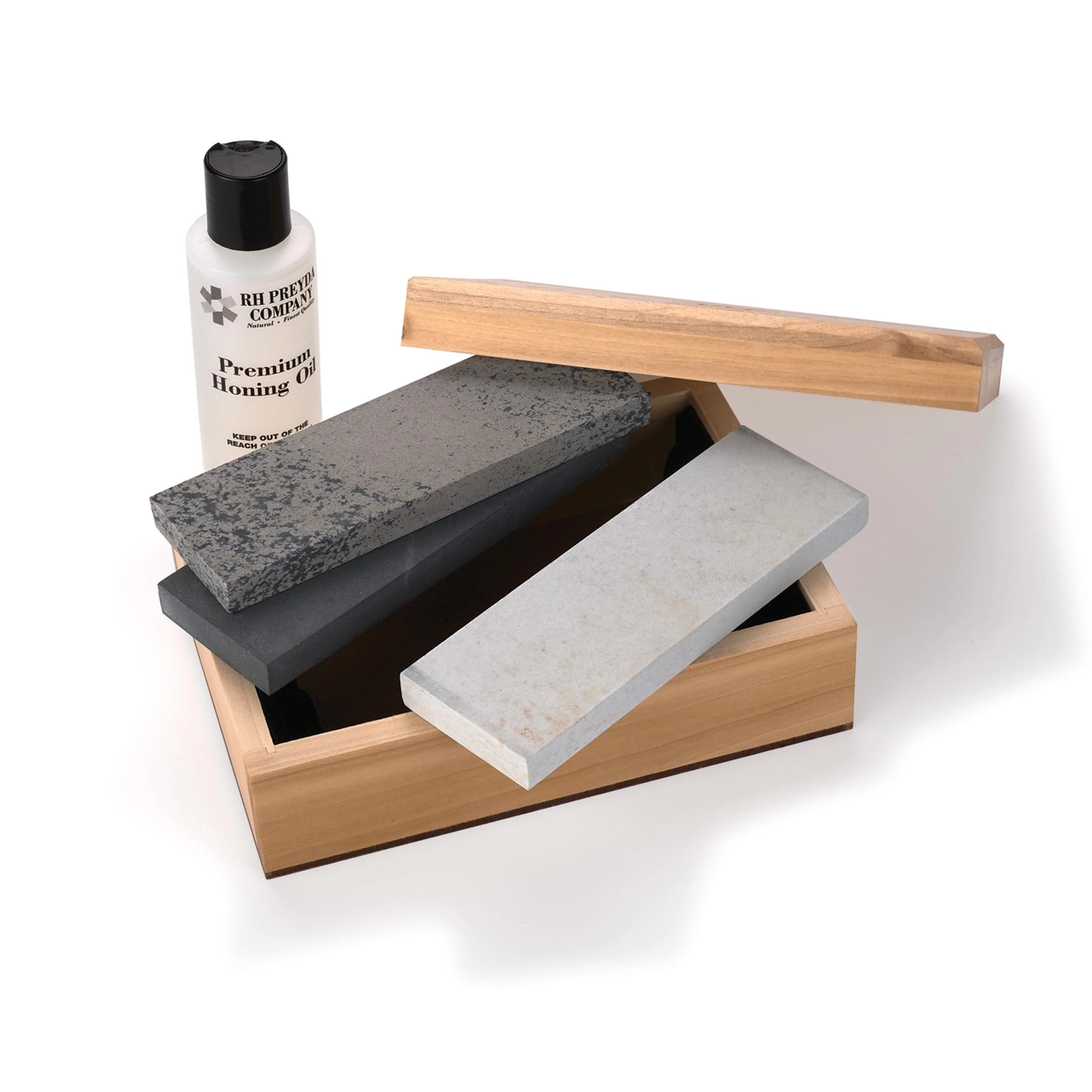 Arkansas Stone Kit – 1/2″ x 2″ x 6” – 3 Piece