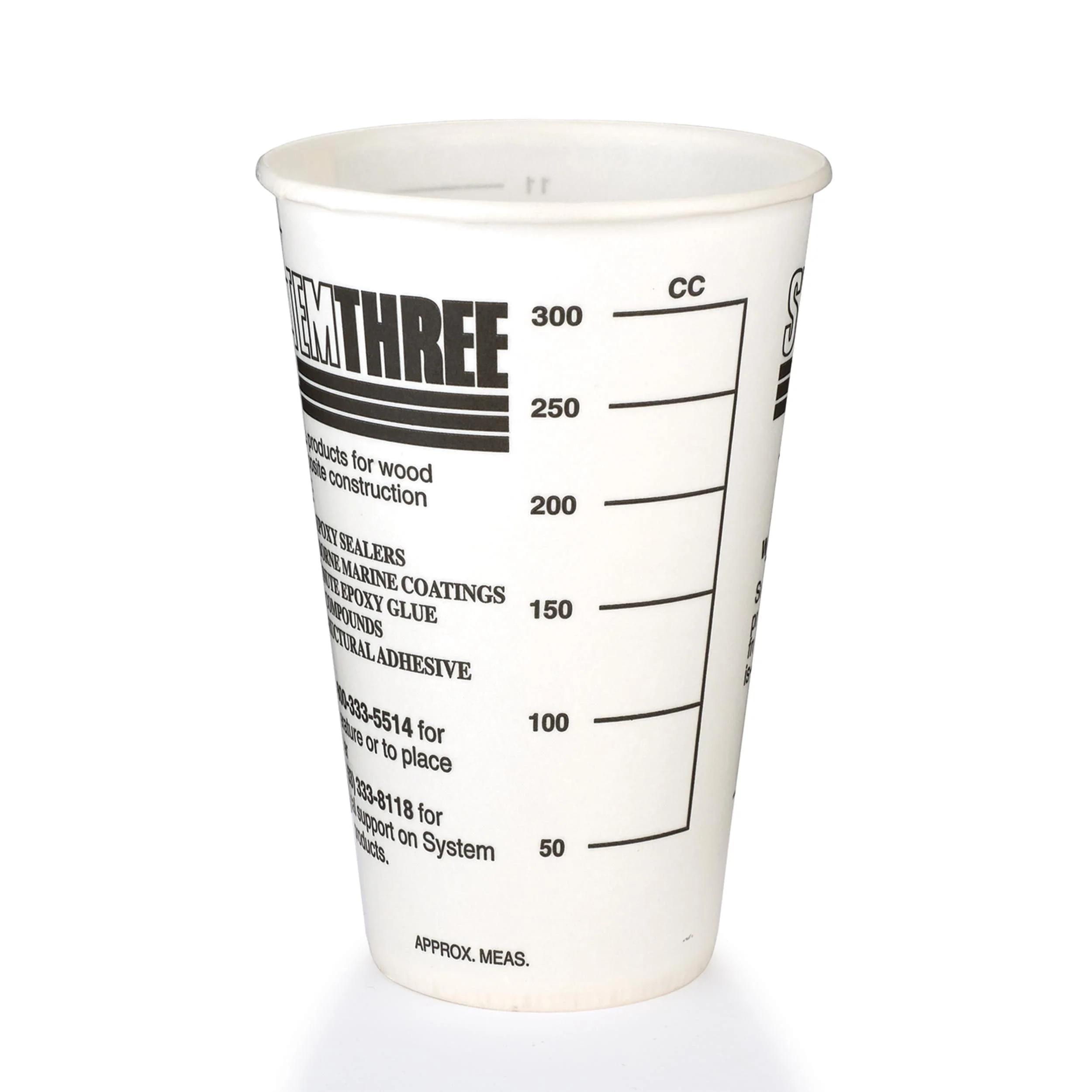 Graduated Mixing Cups - 12 oz  - 12 Piece - Image 3
