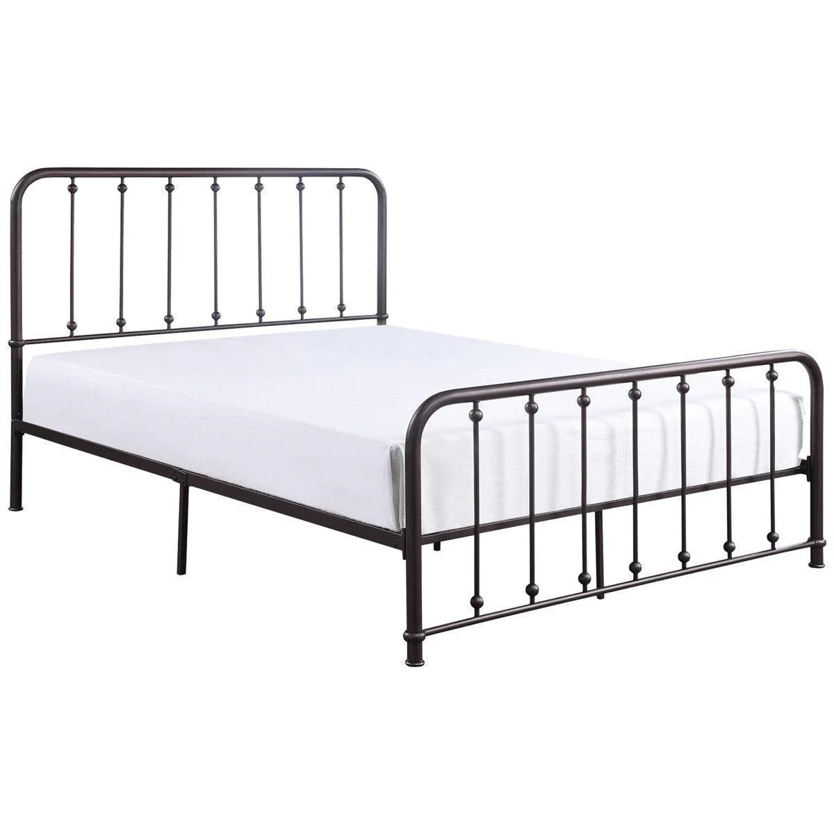 Larkspur Dark Bronze Platform Queen Bed - Image 2