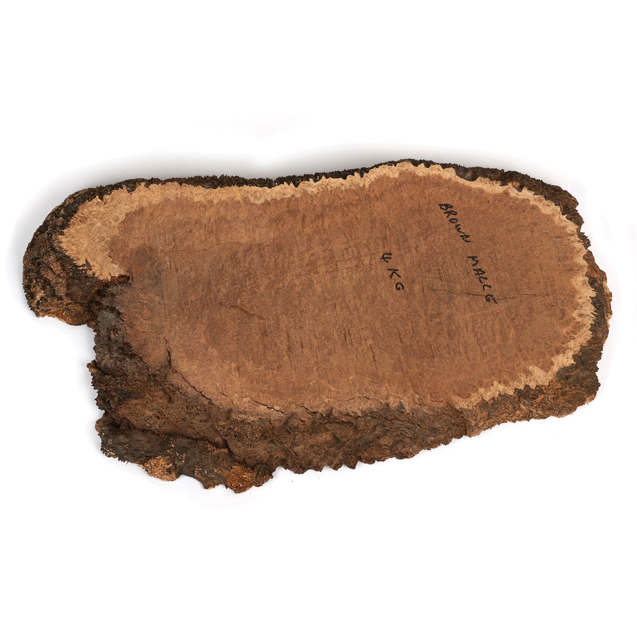 Australian Brown Mallee Burl Slice – 2 kg – 4 kg