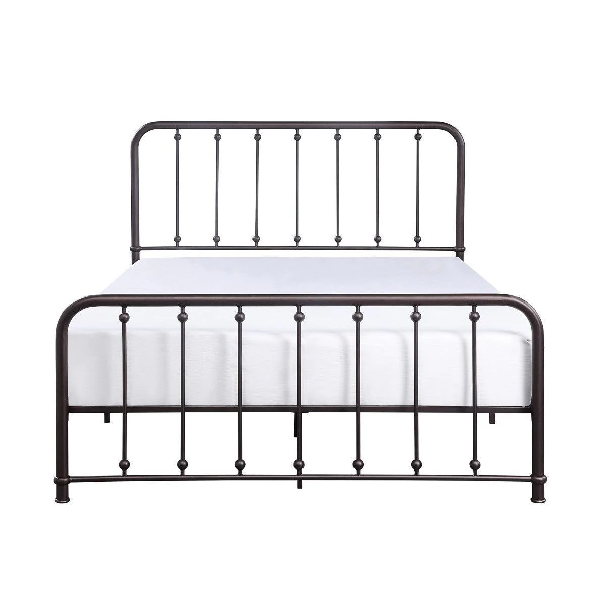 Larkspur Dark Bronze Platform Full Bed With