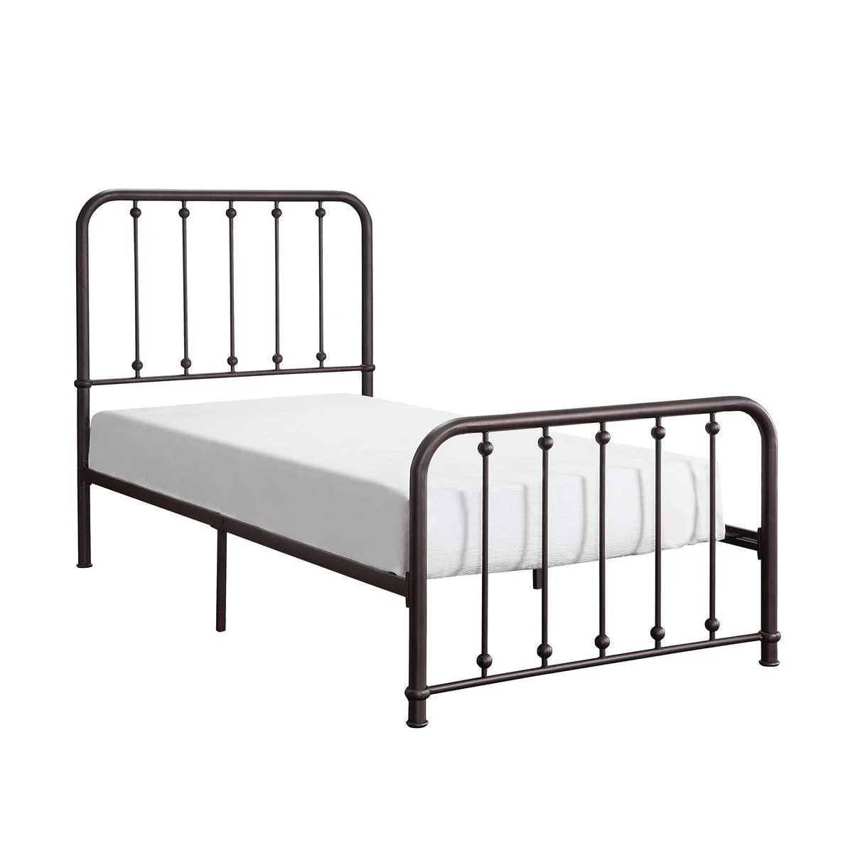 Larkspur Dark Bronze Platform Twin Bed - Image 2