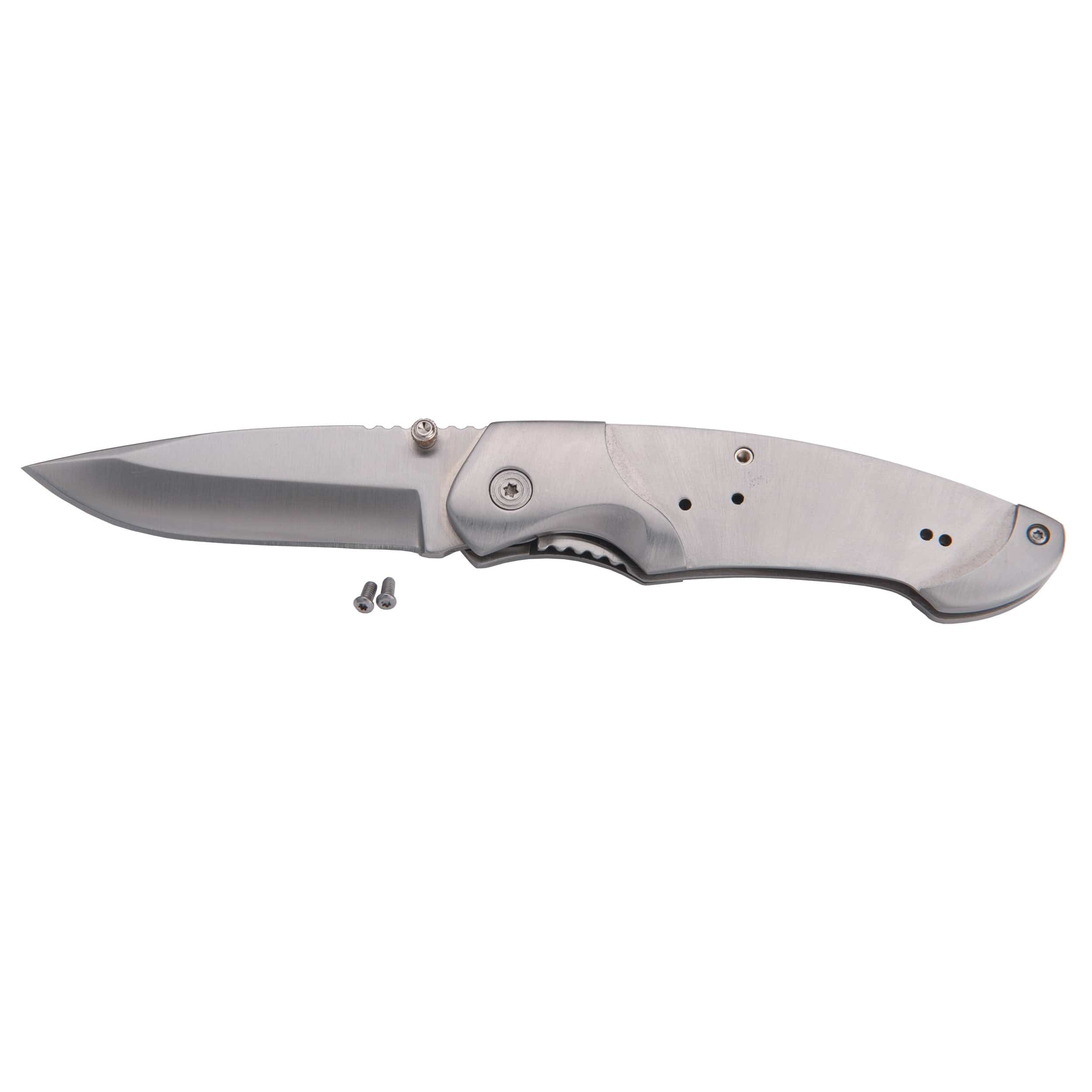 Side Lock Pocketknife for Hunting and Fishing - 7-3/4" - Unfinished Kit - Image 1