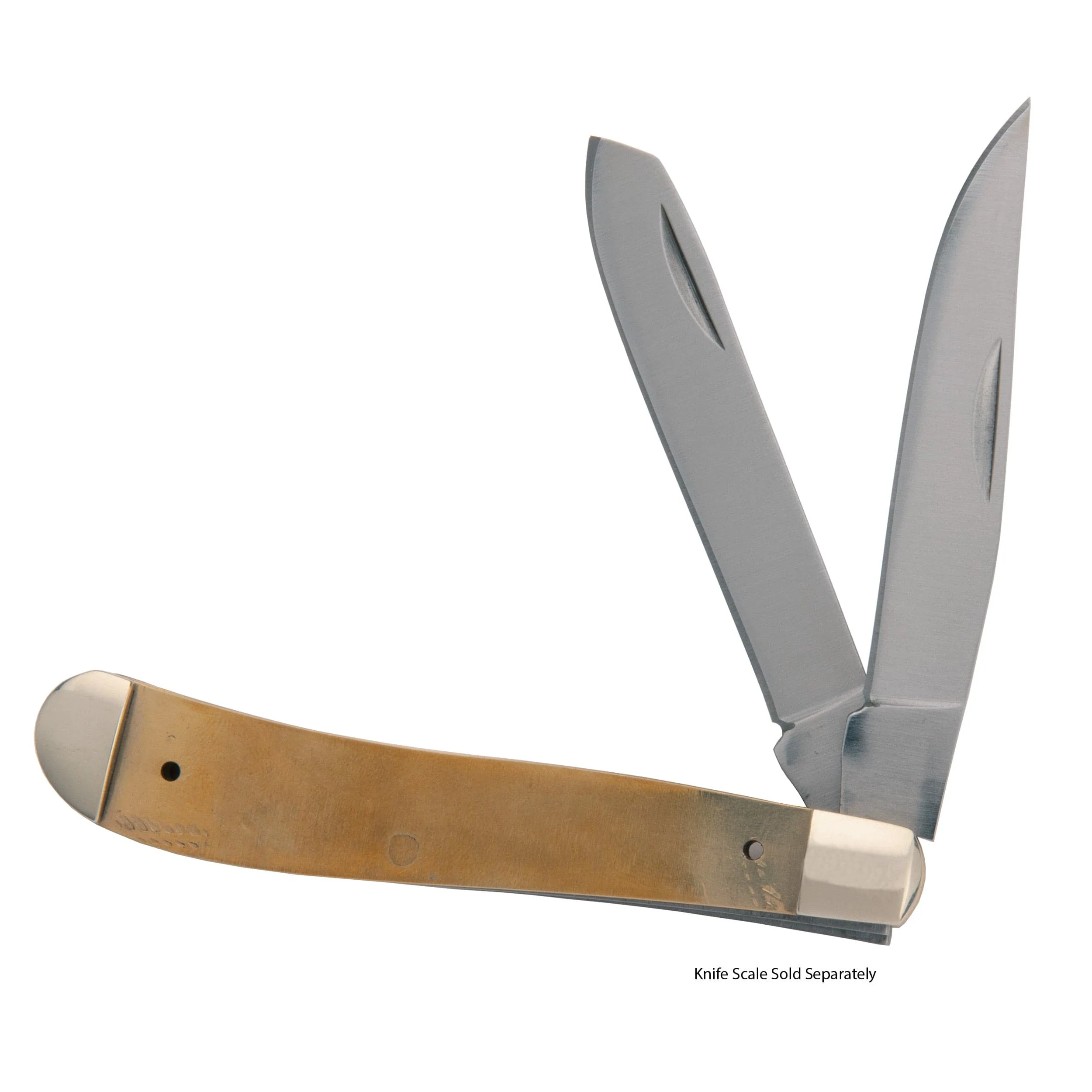Trapper Two Blade Pocketknife for Hunting and Fishing - 6-7/8" - Unfinished Kit - Image 1