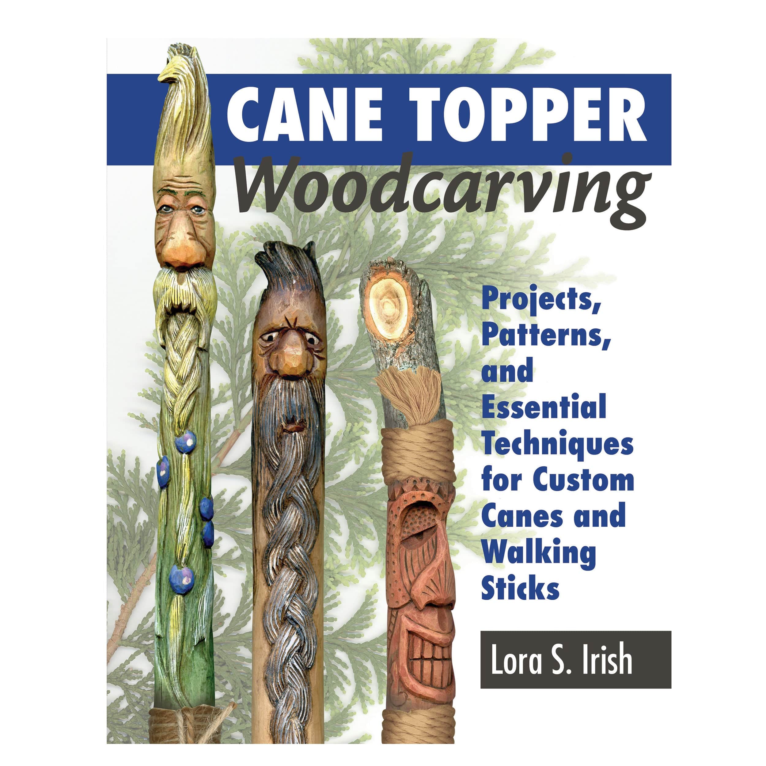 Cane Topper Wood Carving - Image 1