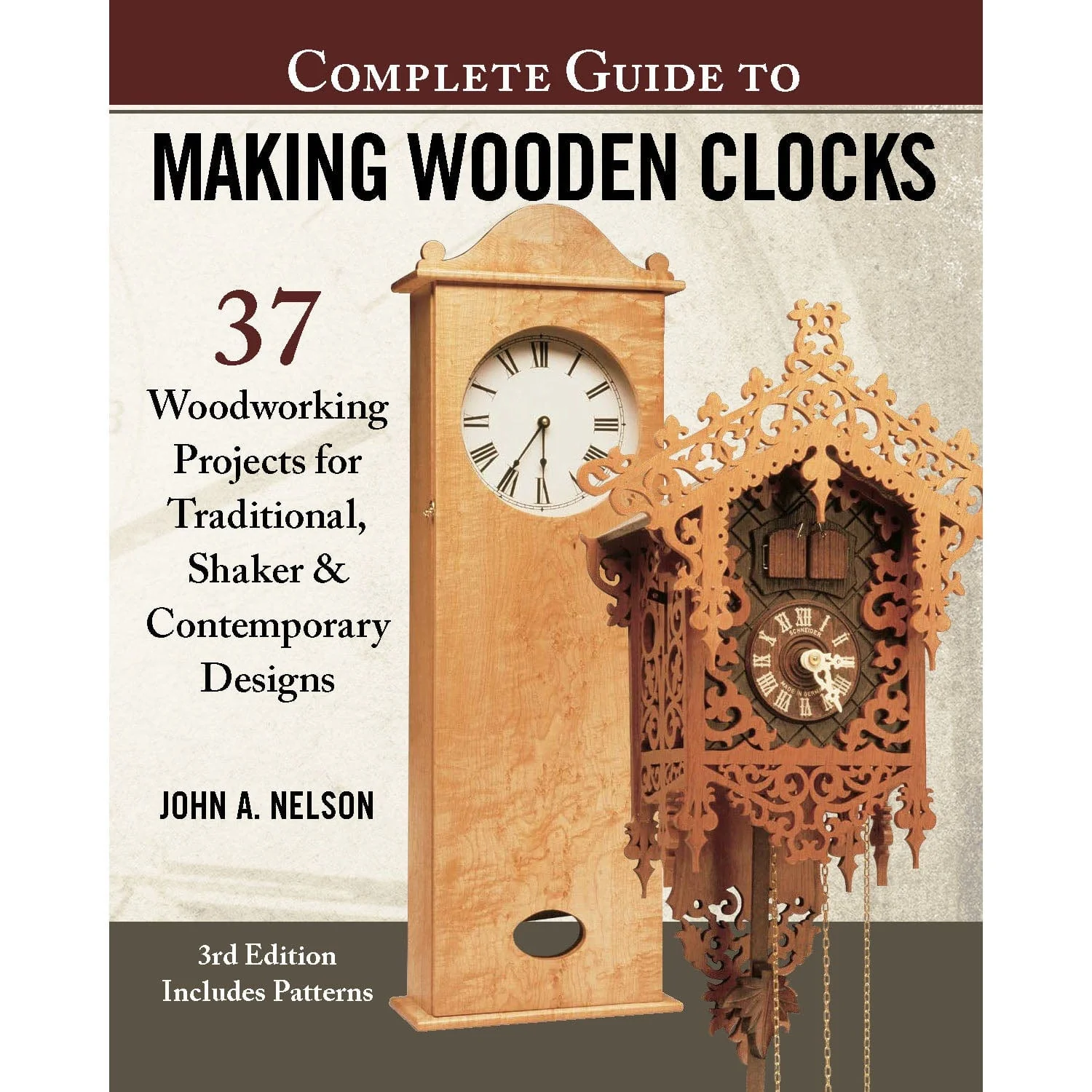 Complete Guide to Making Wooden Clocks, 3rd Edition - Image 1