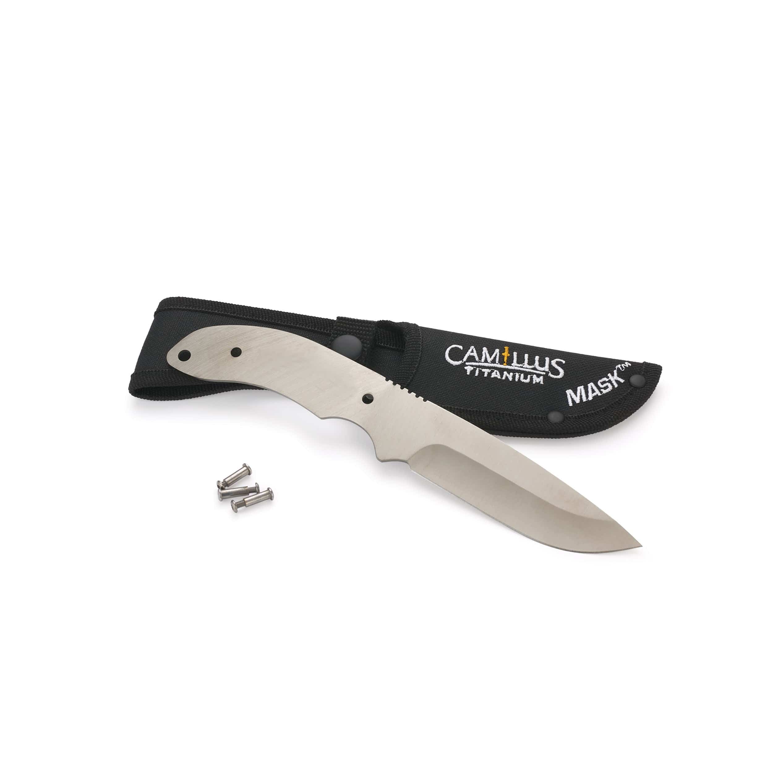 Mask Fixed Blade Knife for Hunting and Fishing - 9" - Unfinished Kit - Image 1