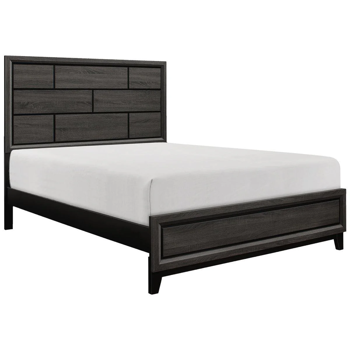 Davi Gray Panel Queen Bed - Image 2