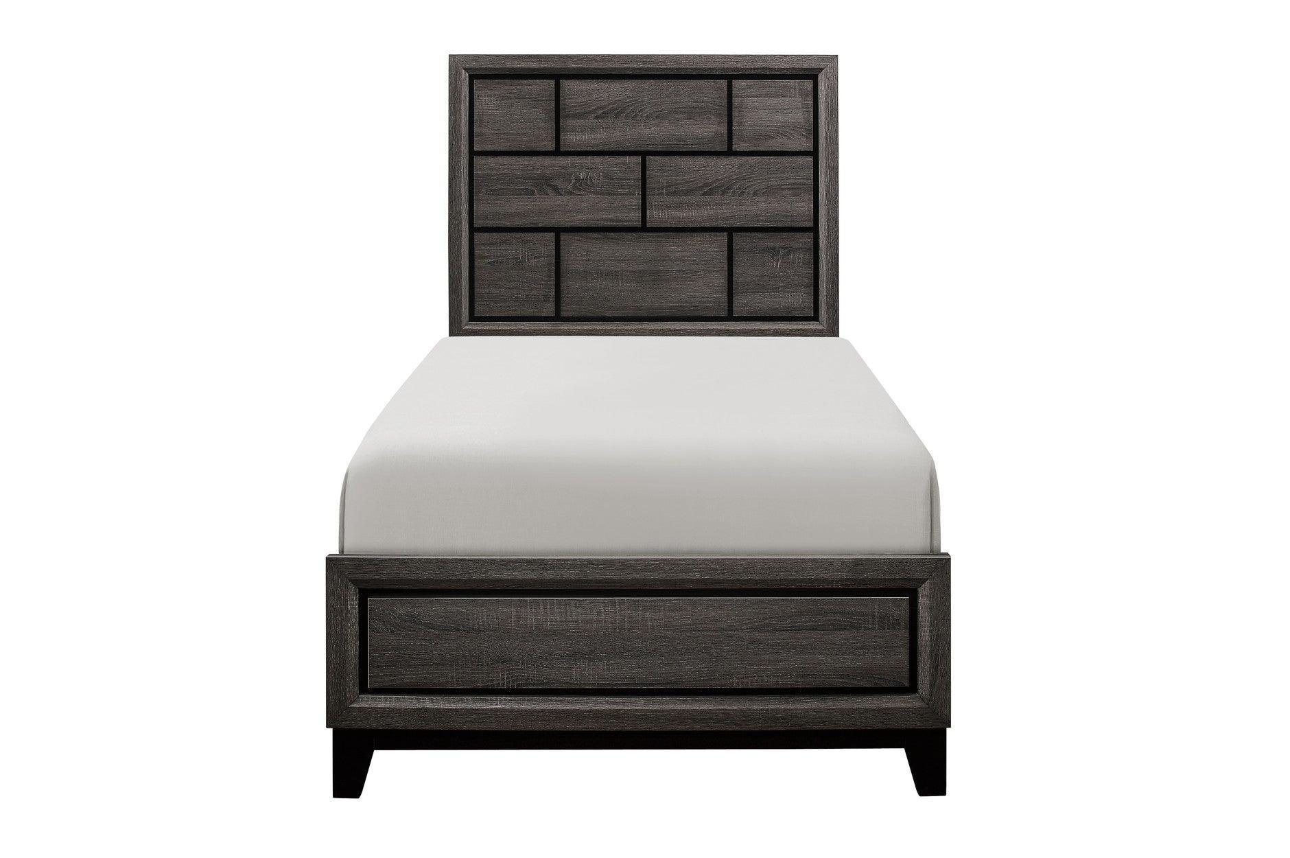 Davi Natural Panel Bedroom Set - Image 2