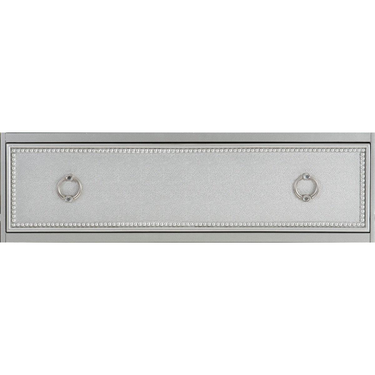 Avondole Silver Vanity Dresser With Mirror - Image 3