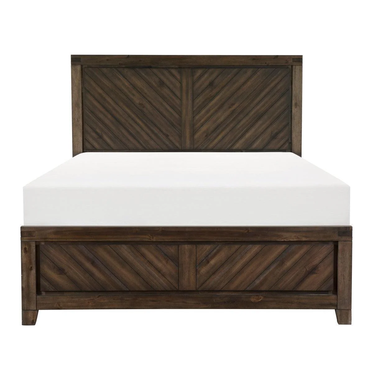 Parnell Cherry Panel King Bed - Image 1