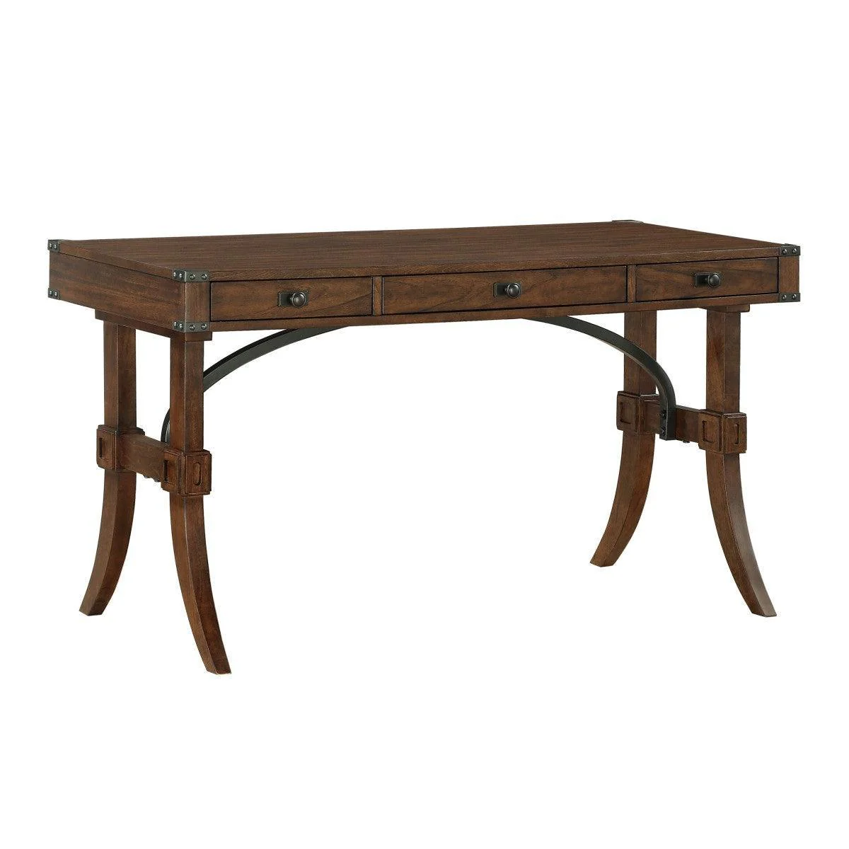 Frazier Park Brown Cherry Writing Desk - Image 2