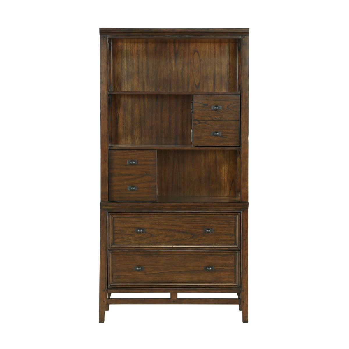 Frazier Park Brown Cherry Bookcase