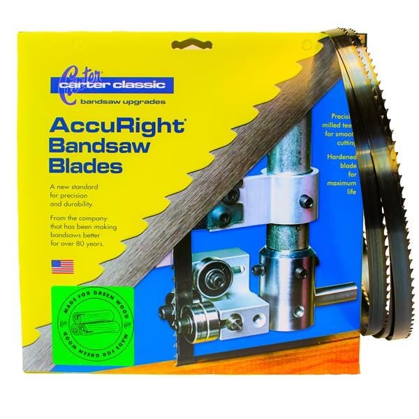 Green Wood Bandsaw Blade - 105" x 5/8" x 3 TPI - Image 1