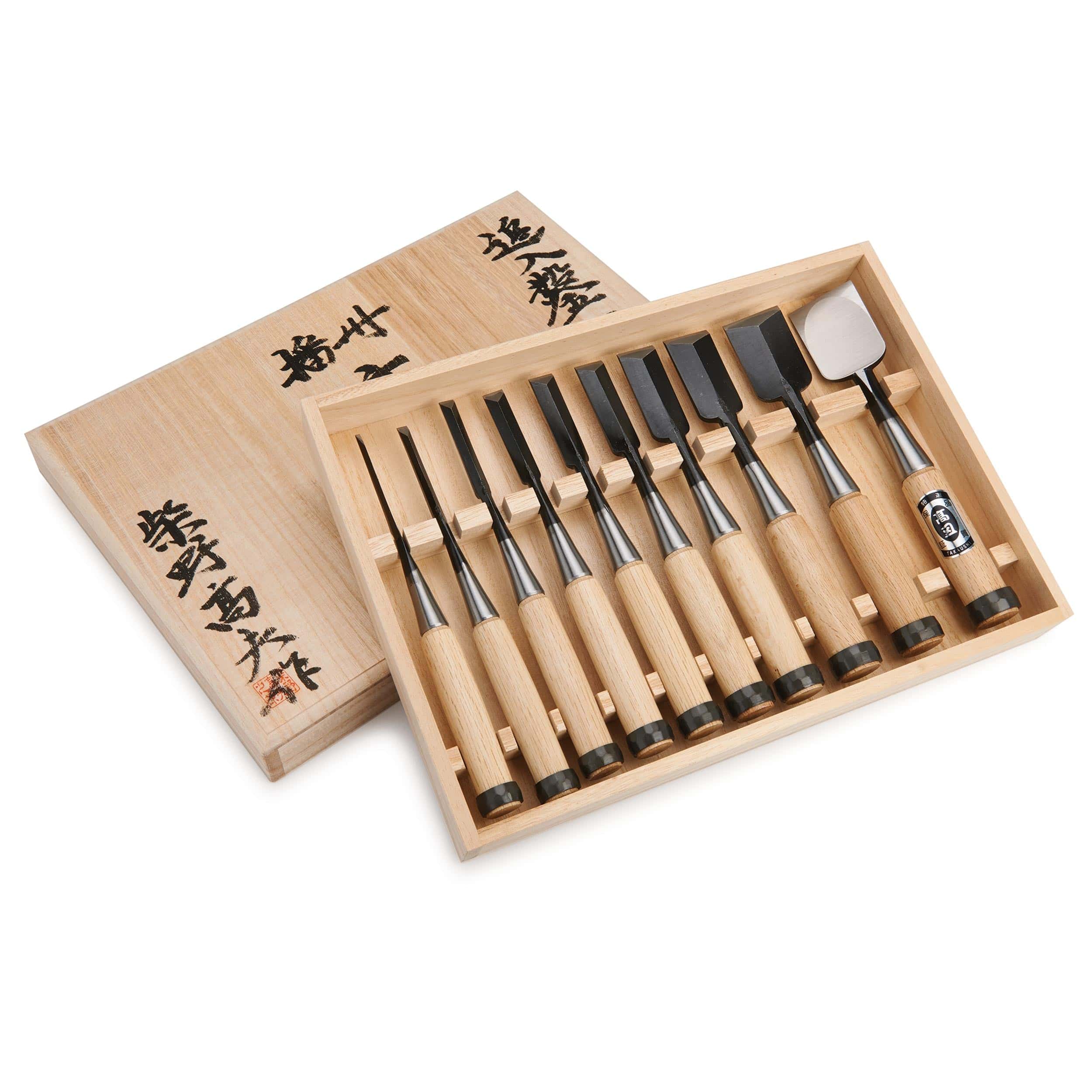 Shibano Umeki Chisel Set – 10 Piece