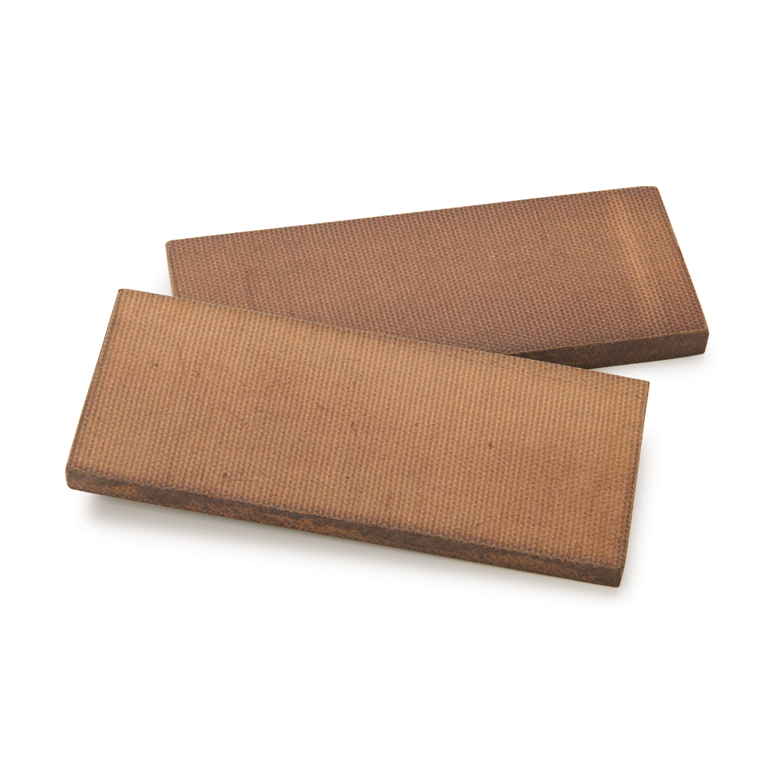Synthetic Fibre Board Knife Scales – 3/8″ x 2″ x 5″ – Brown – Pair