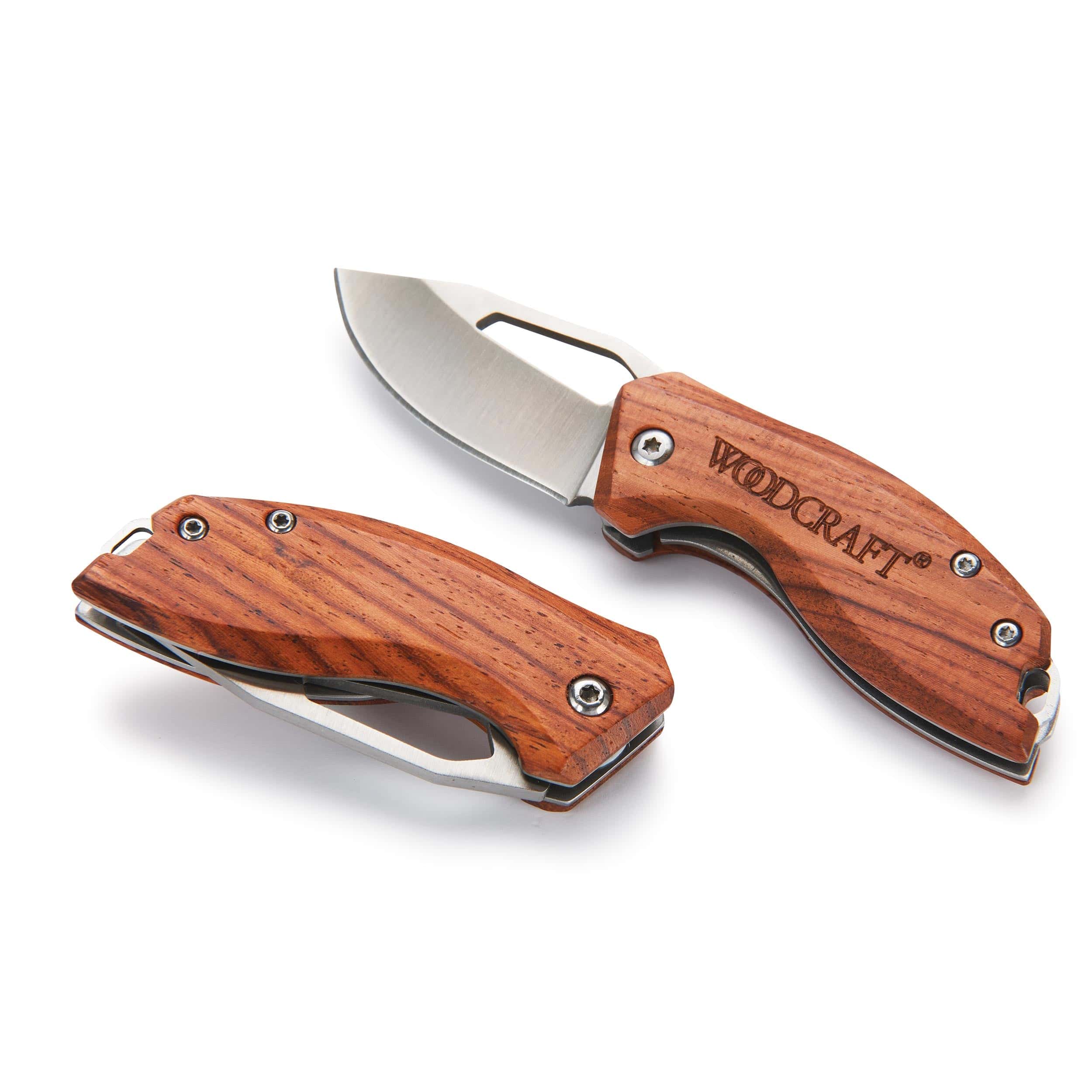 Liner Lock Pocketknife with Coralwood Handle – 5″