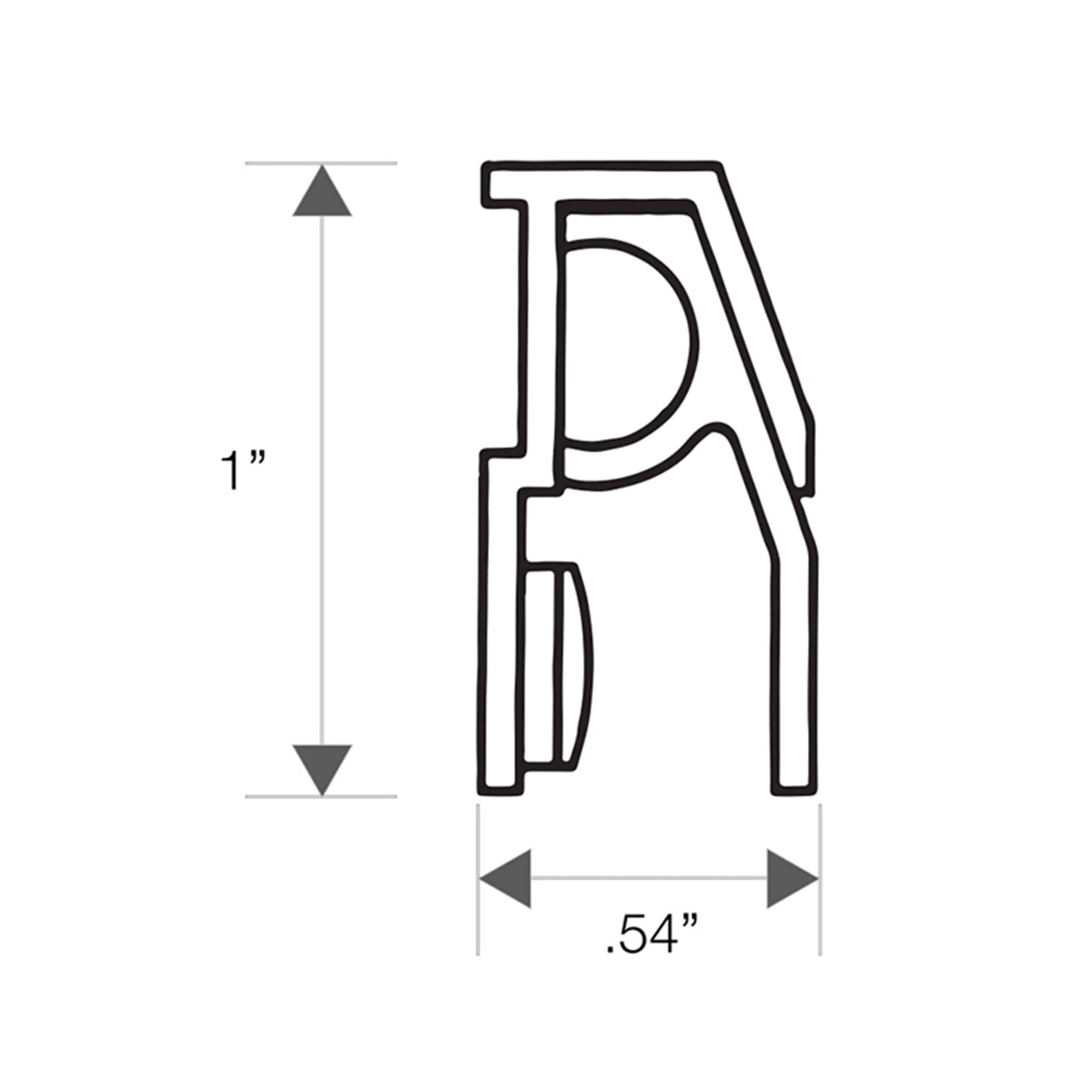 Mini Floating Shelf Bracket - 12" - Image 2
