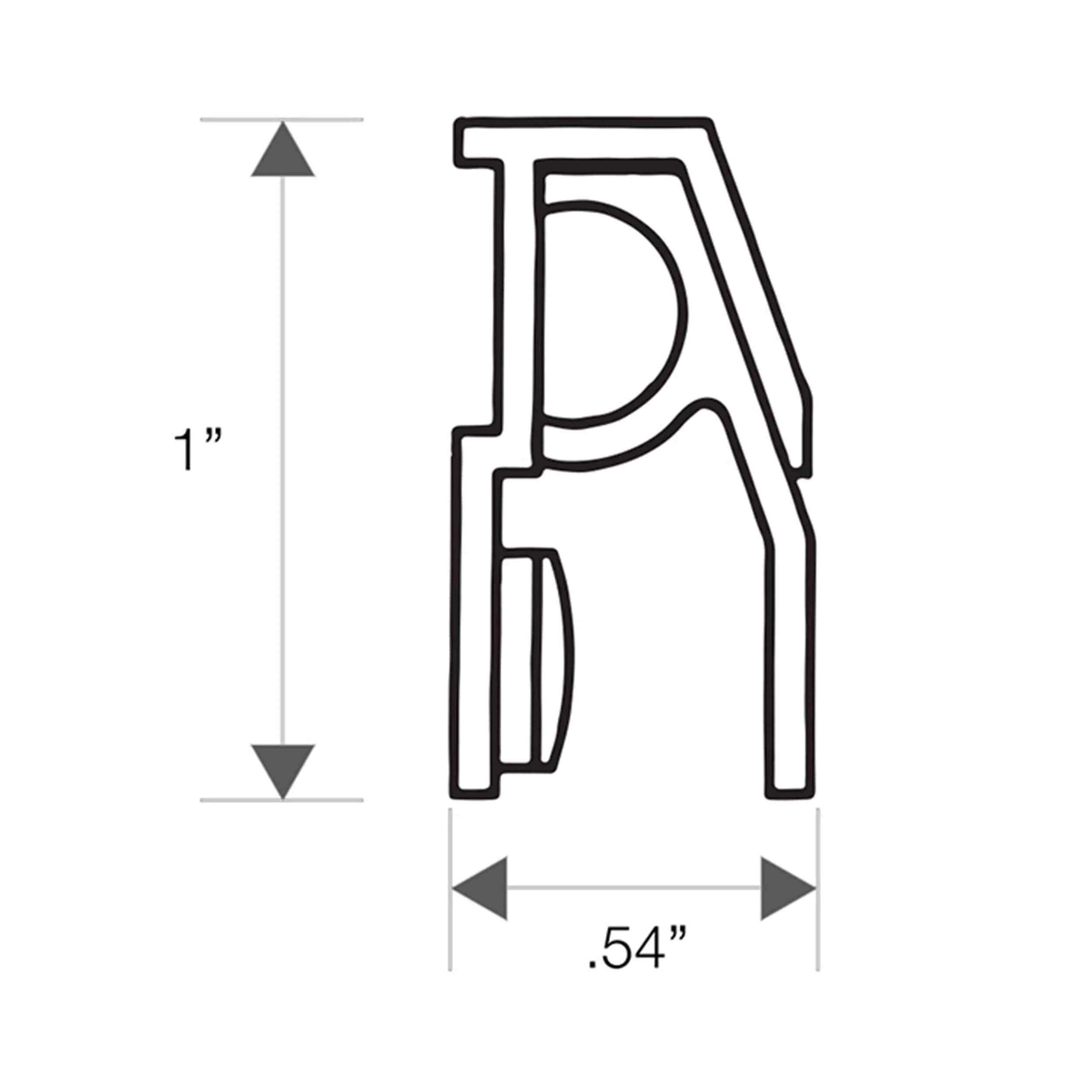 Mini Floating Shelf Bracket - 30" - Image 2