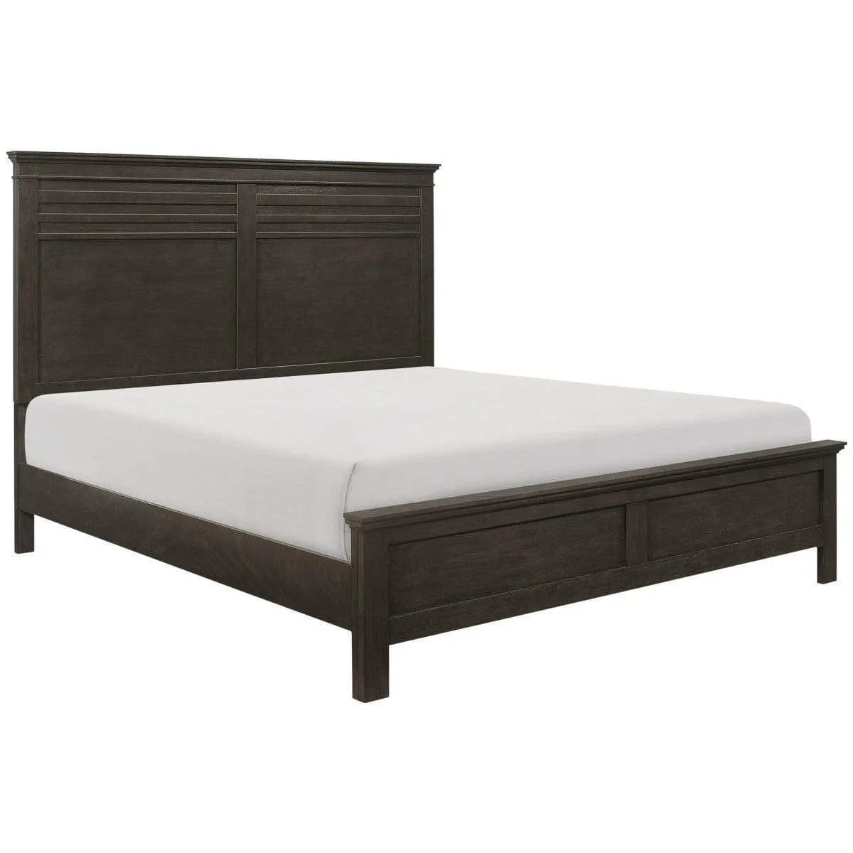 Blaire Farm Charcoal Gray Panel Queen Bed - Image 2