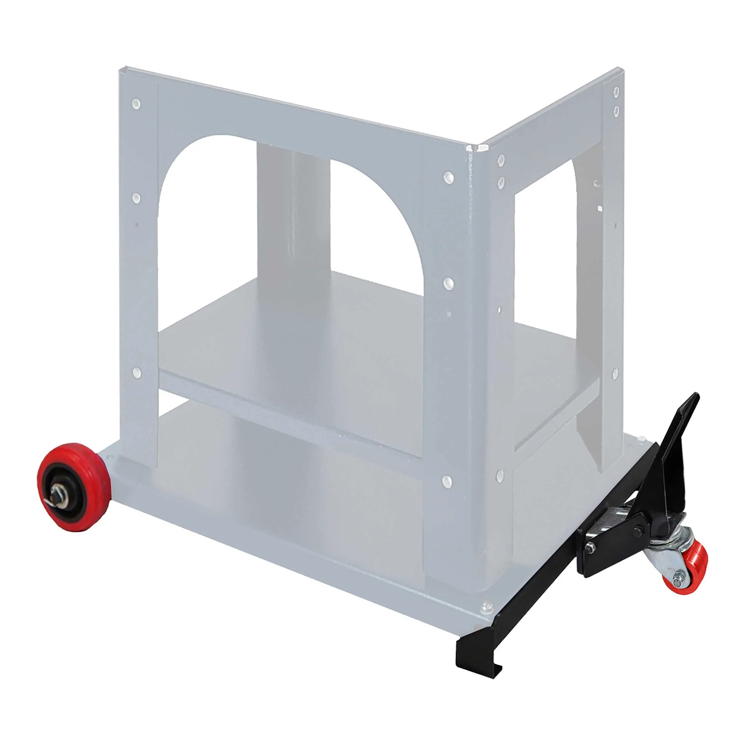 Mobility Kit with Foot Pedal for Rikon Bandsaws - Image 2