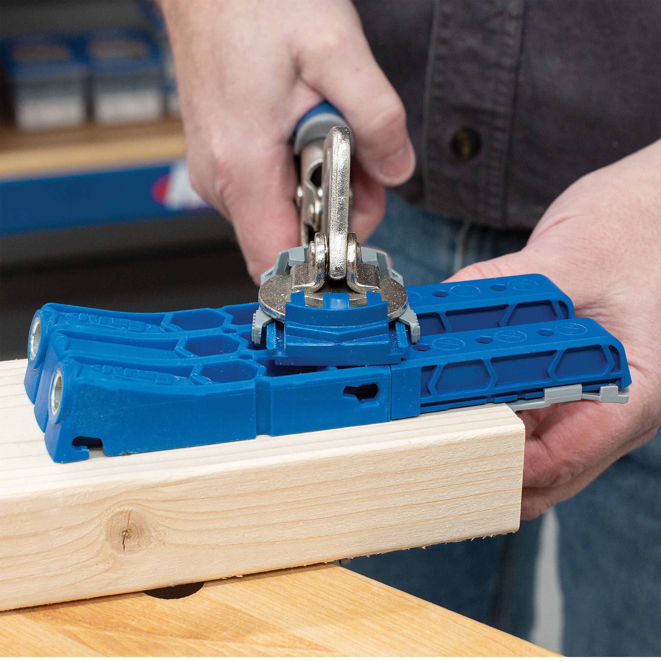 Double Drill Guide 320 Pocket-Hole Jig - Image 2