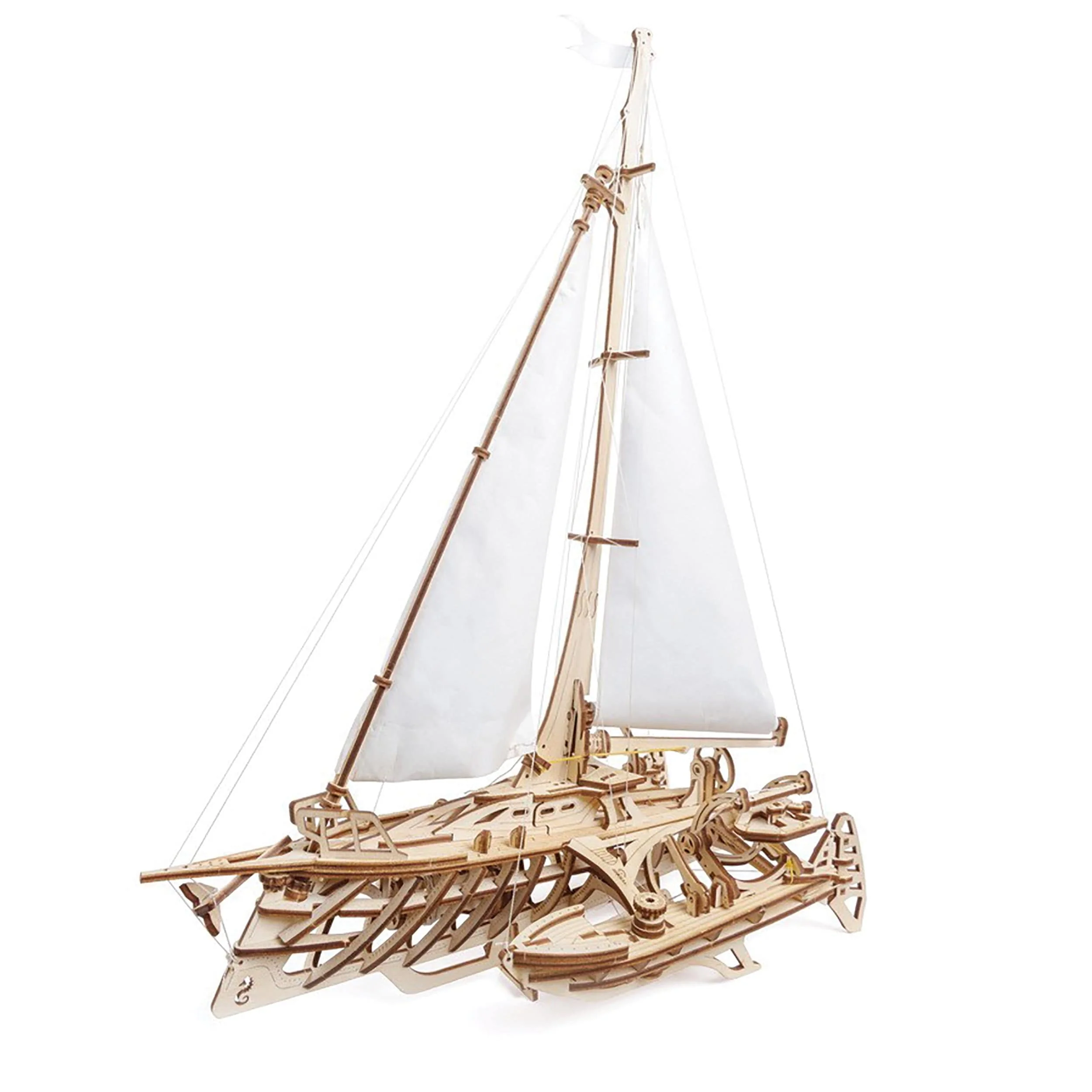 Trimaran Merihobus Sailboat Model Kit - Image 1