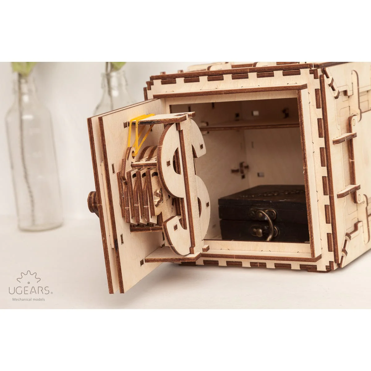 3-Digit Combination Lock Safe Model Kit - Image 2