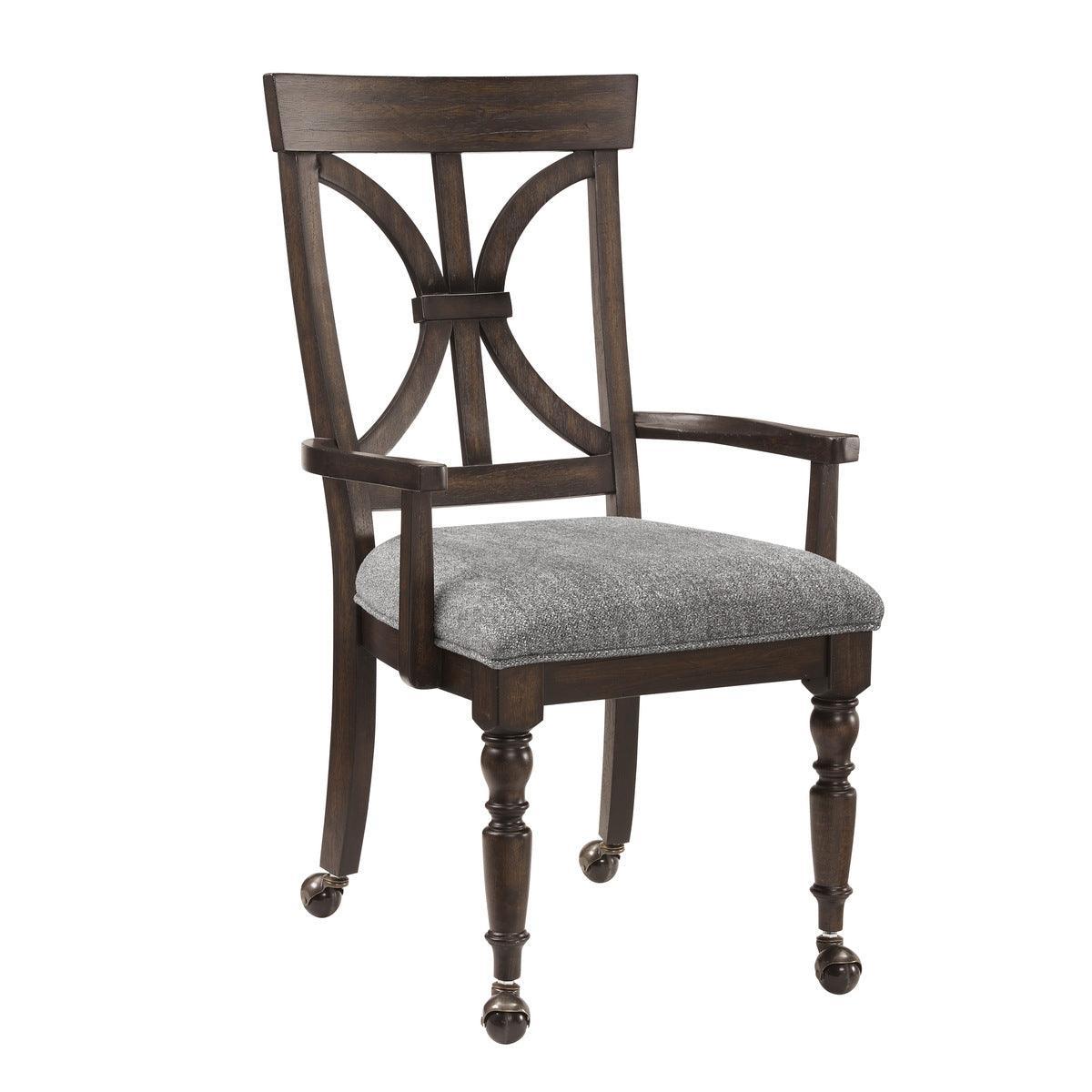Cardano Charcoal Fabric Desk Chair - Image 2