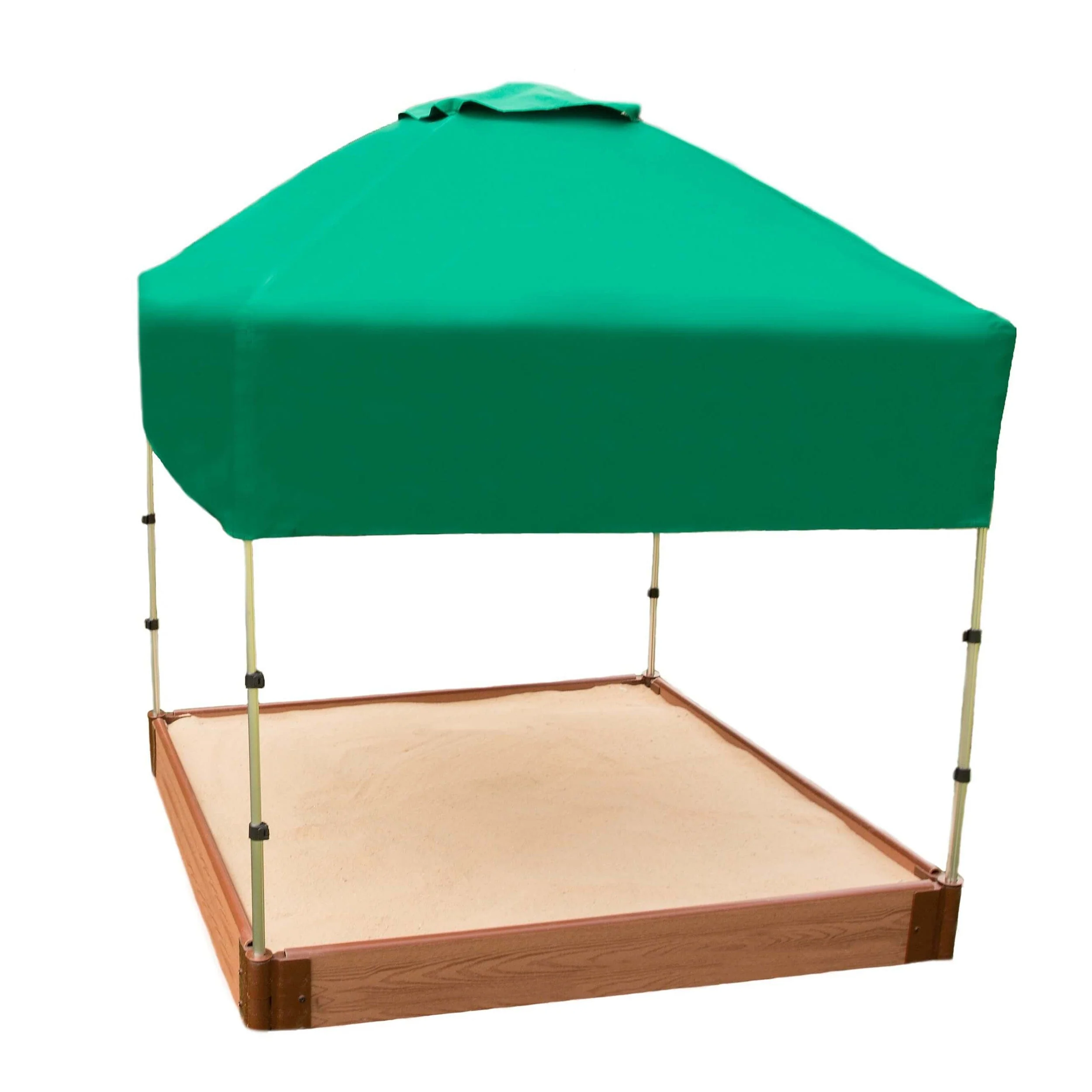48" X 48"x 37" Telescoping Square Sandbox Canopy & Cover - Image 3