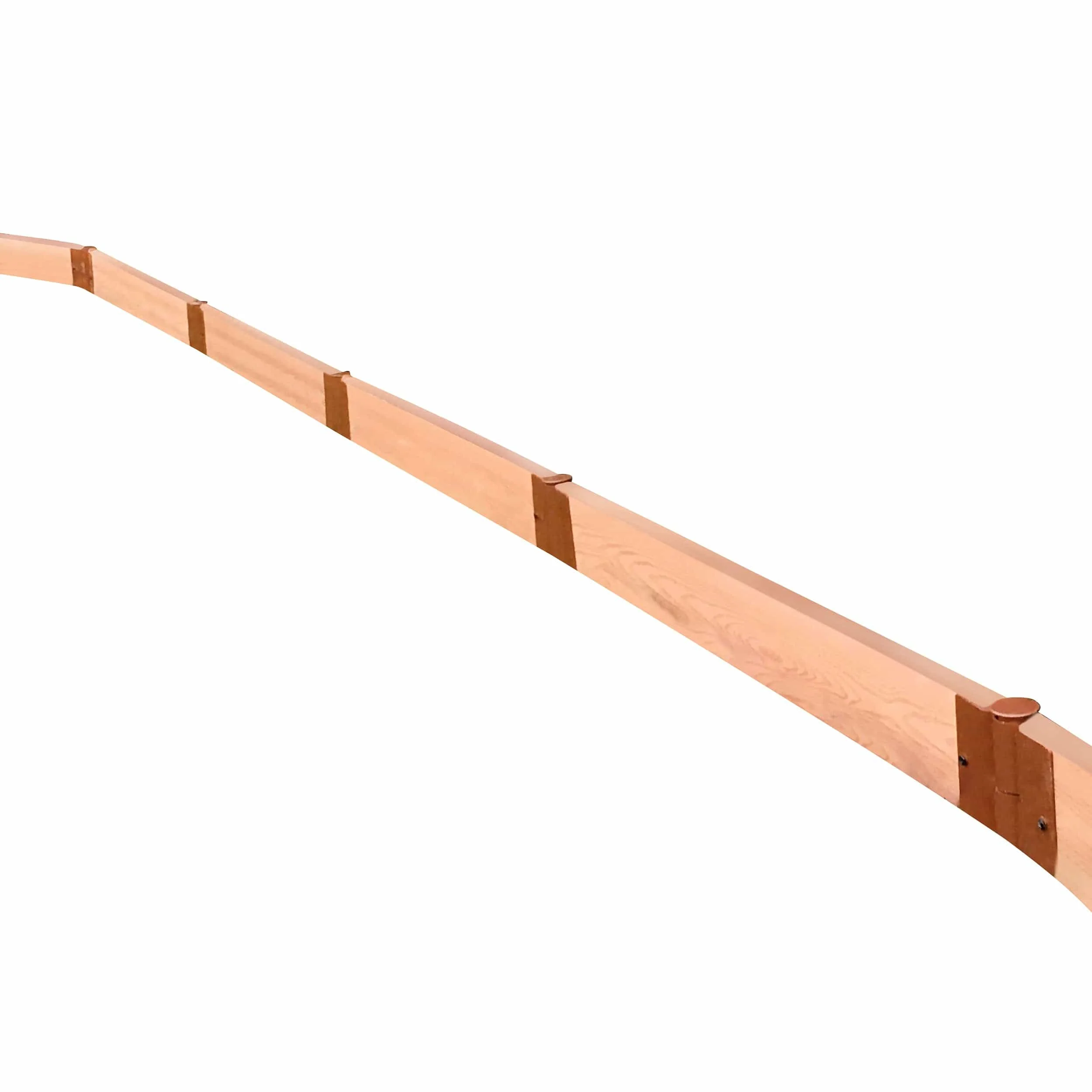 Classic Sienna Straight Landscape Edging Kit 16′ – 2″ profile