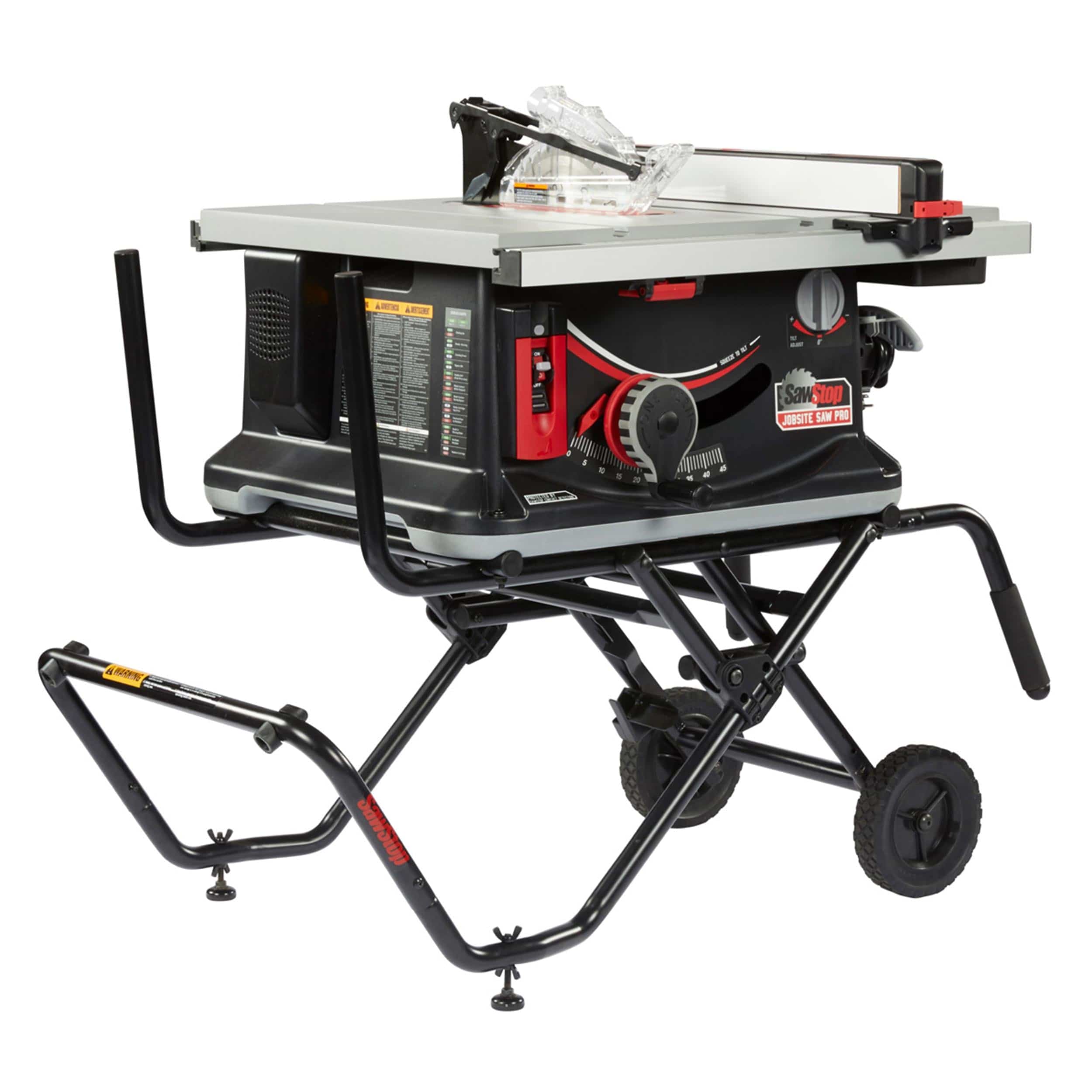 Jobsite Saw PRO with Mobile Cart Assembly - 1-1/2 HP - 1PH - 120V Model JSS-120A60 - Image 1