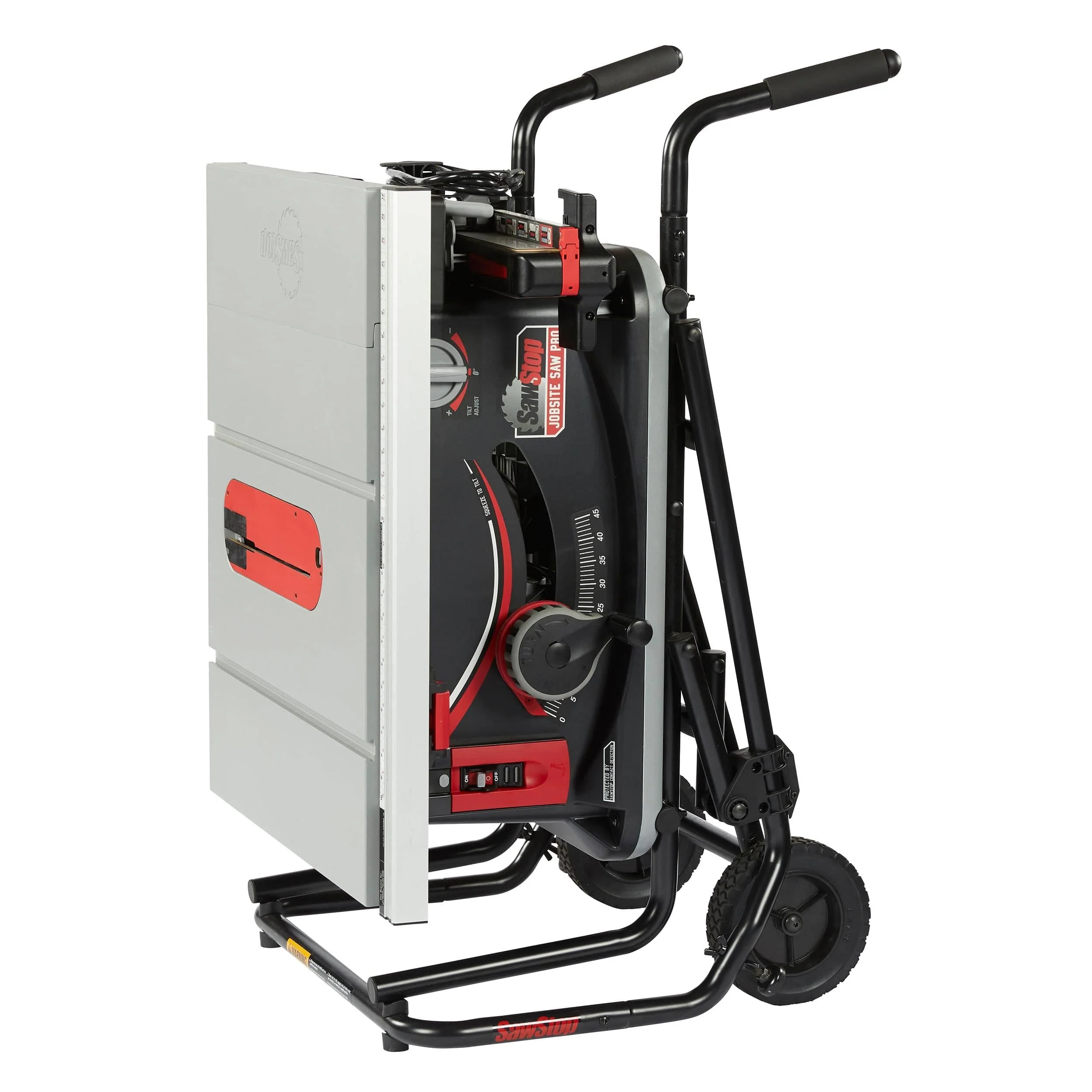 Jobsite Saw PRO with Mobile Cart Assembly - 1-1/2 HP - 1PH - 120V Model JSS-120A60 - Image 2