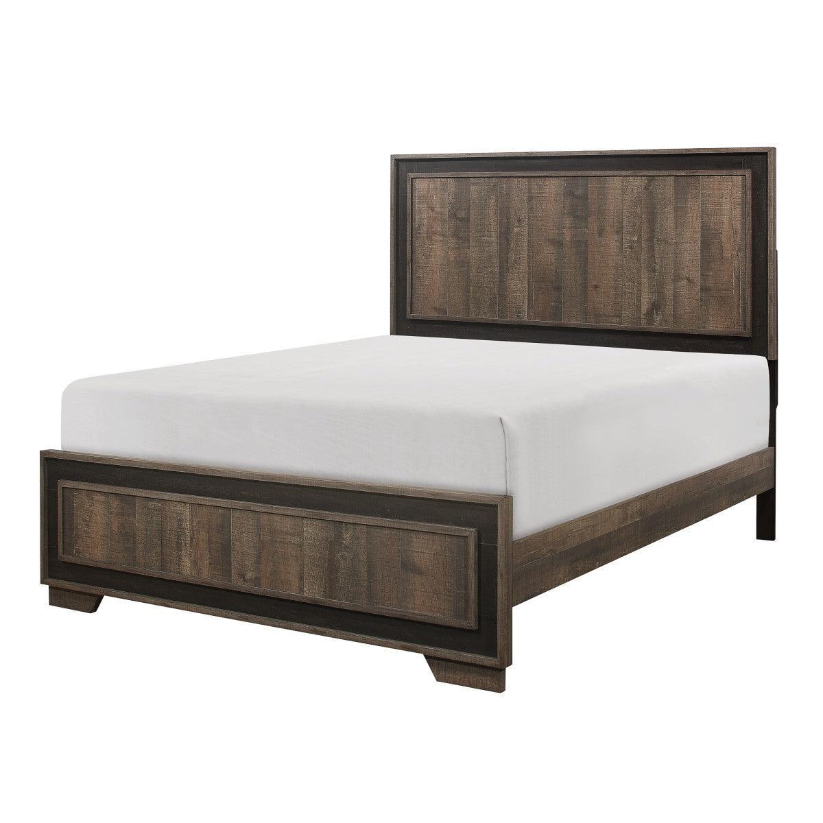 Ellendale Mahogany Dark Ebony Full Bed - Image 2