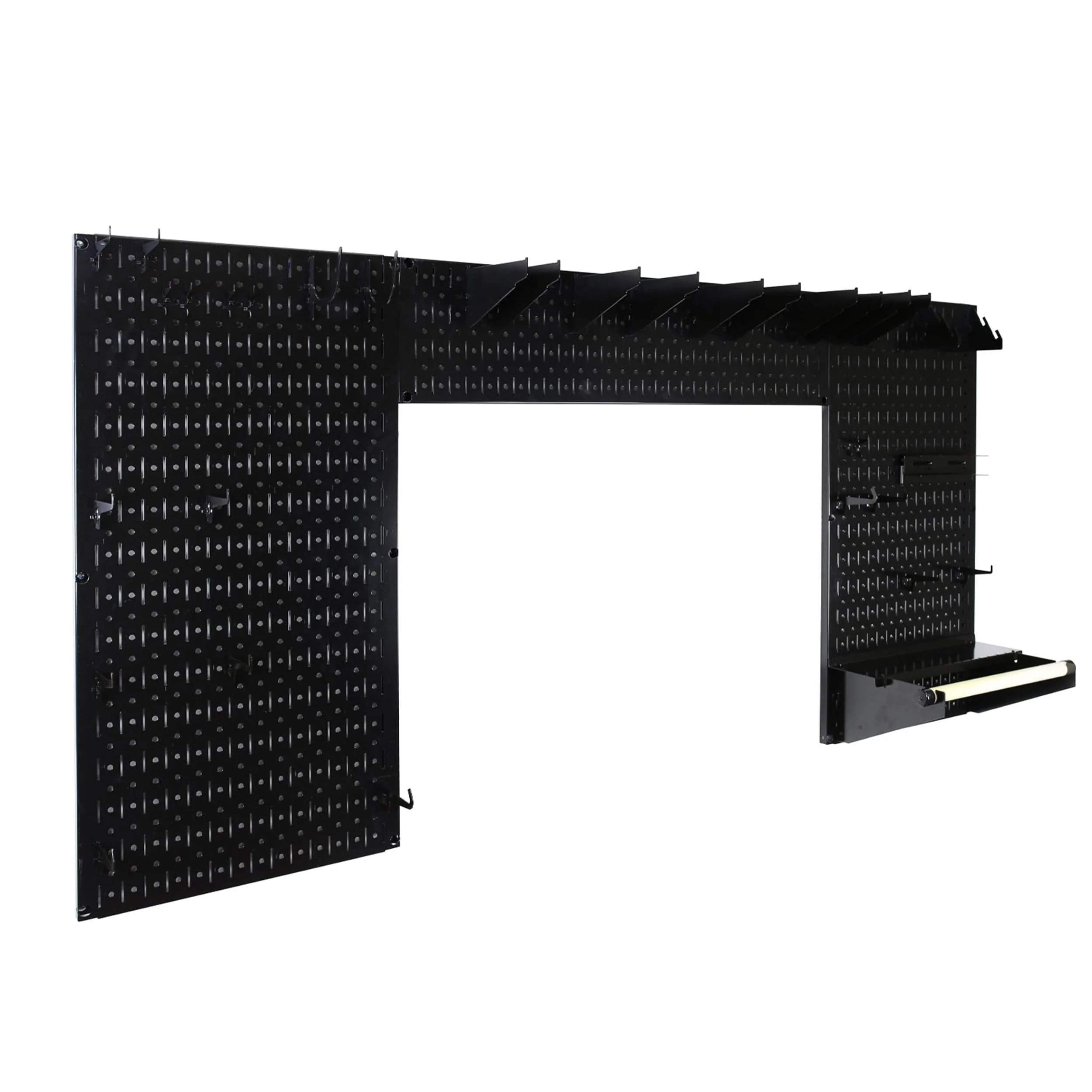 Lazy Guy DIY Maker Woodworking Tool Storage Organizer Set, Black - Image 2