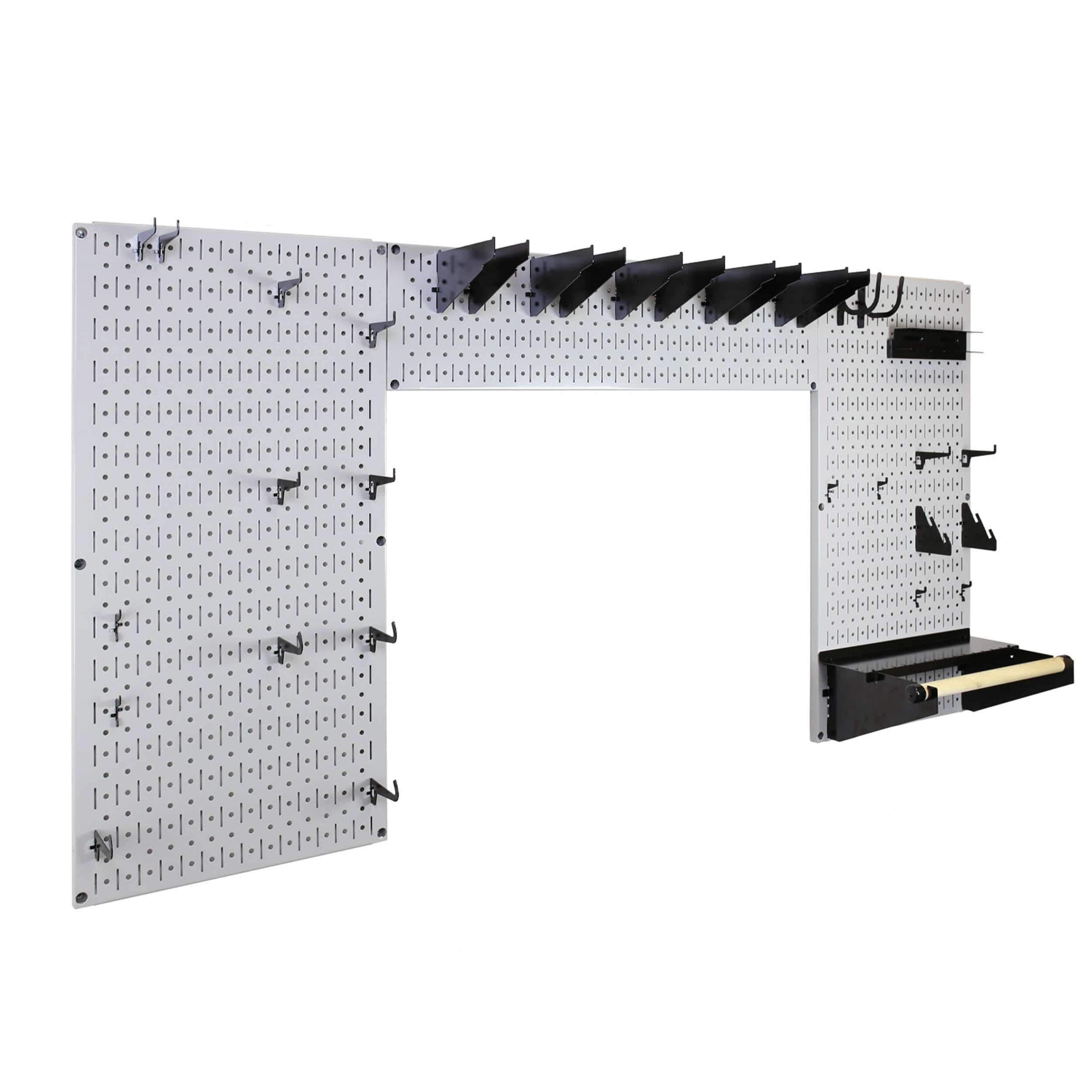 Lazy Guy DIY Maker Woodworking Tool Storage Organizer Set, Grey - Image 2