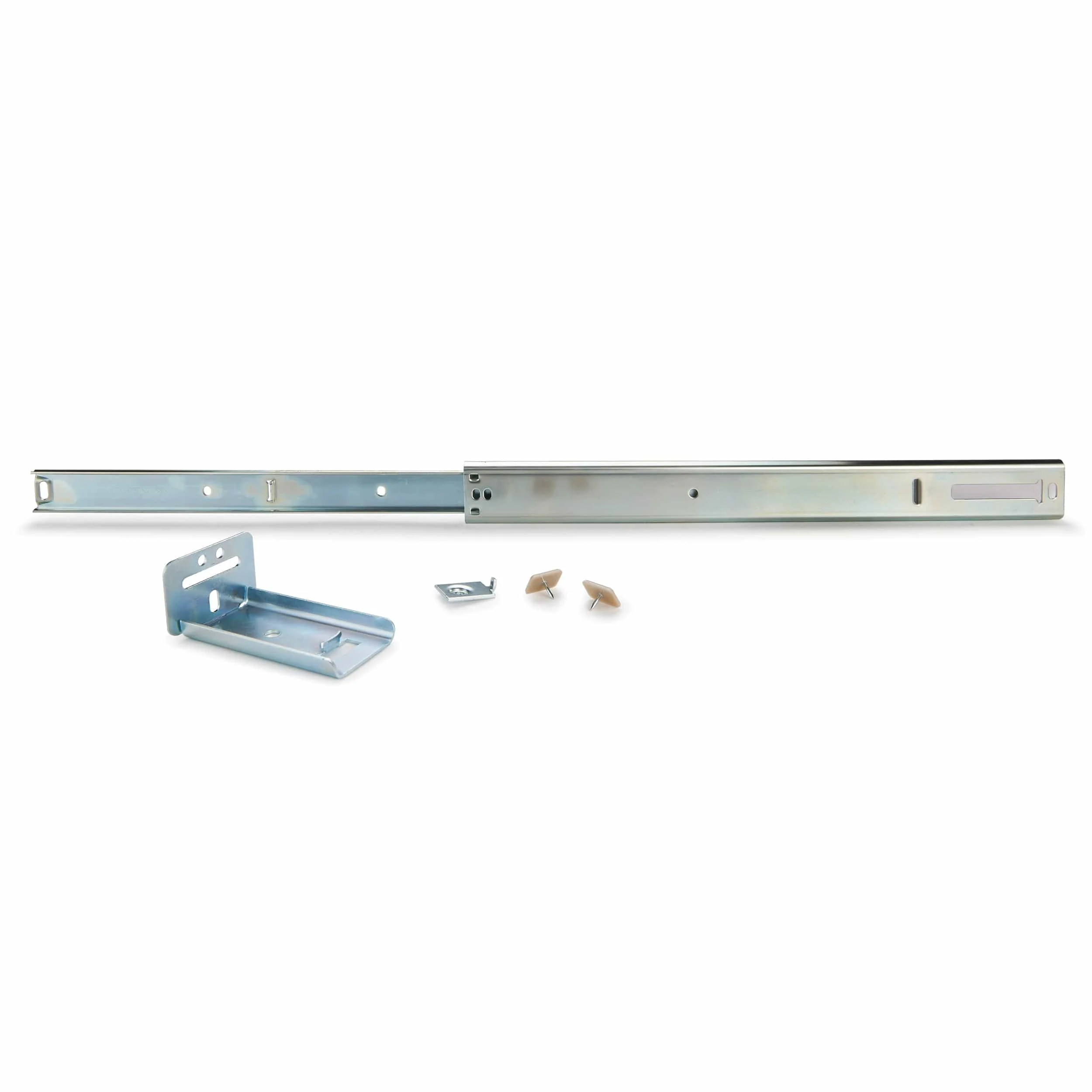 Center Mount Drawer Slide - Zinc - Image 3